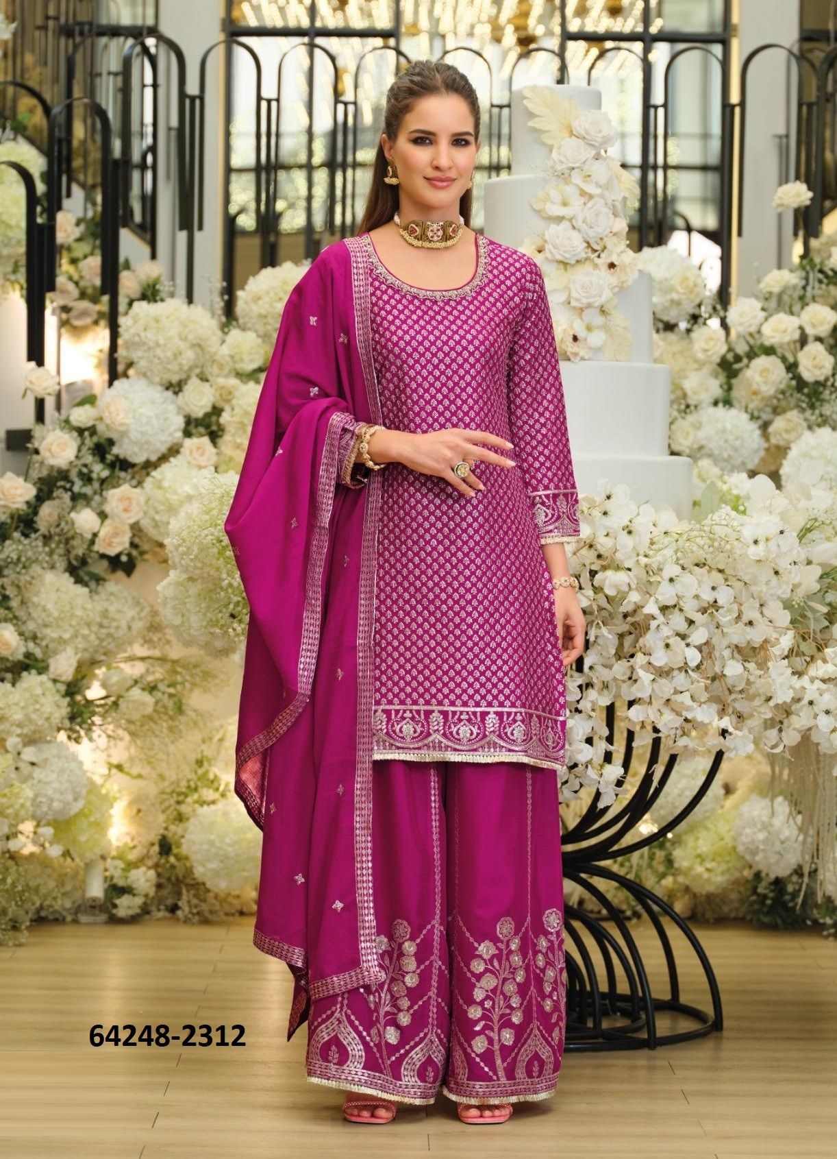 ZIYA - Catalog # 64248 (Set of 3 Readymade Salwar Suits) ZIYA - Catalog # 64248 (Set of 3 Readymade Salwar Suits)