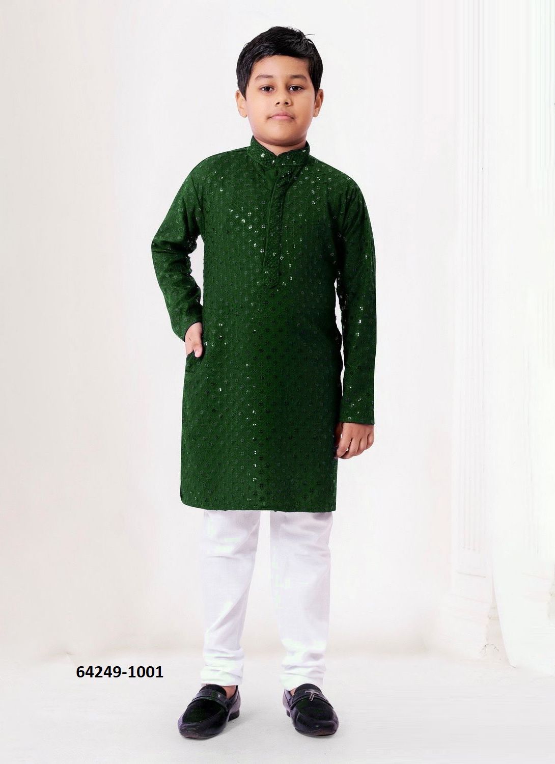 HEAVY CHIKANKARI BOYS WEAR - Catalog # 64249 (Set of 8 Men's Ethnic Wear) HEAVY CHIKANKARI BOYS WEAR - Catalog # 64249 (Set of 8 Men's Ethnic Wear)