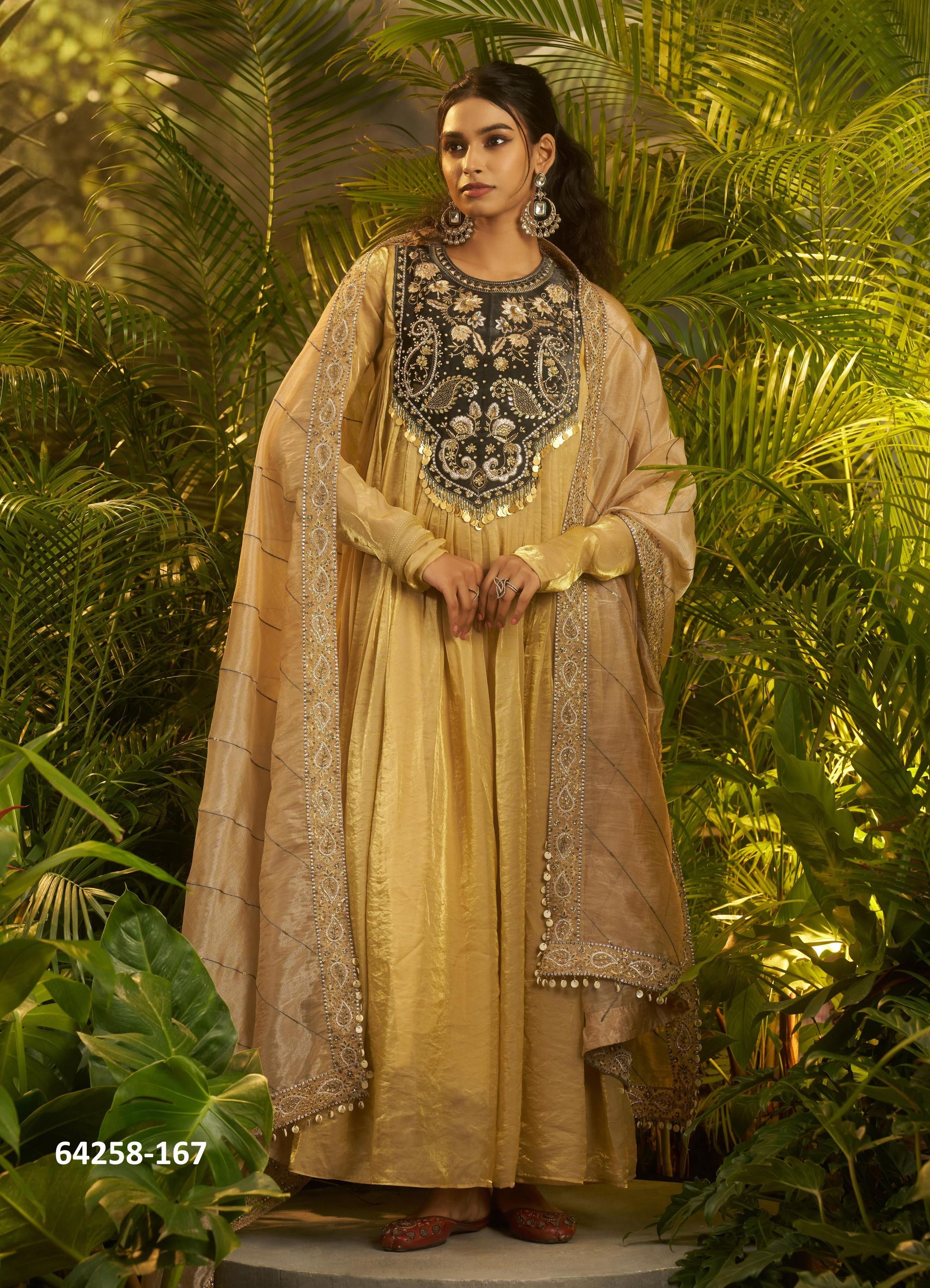 TEHJEEB - Catalog # 64258 (Set of 6 Readymade Salwar Suits) TEHJEEB - Catalog # 64258 (Set of 6 Readymade Salwar Suits)