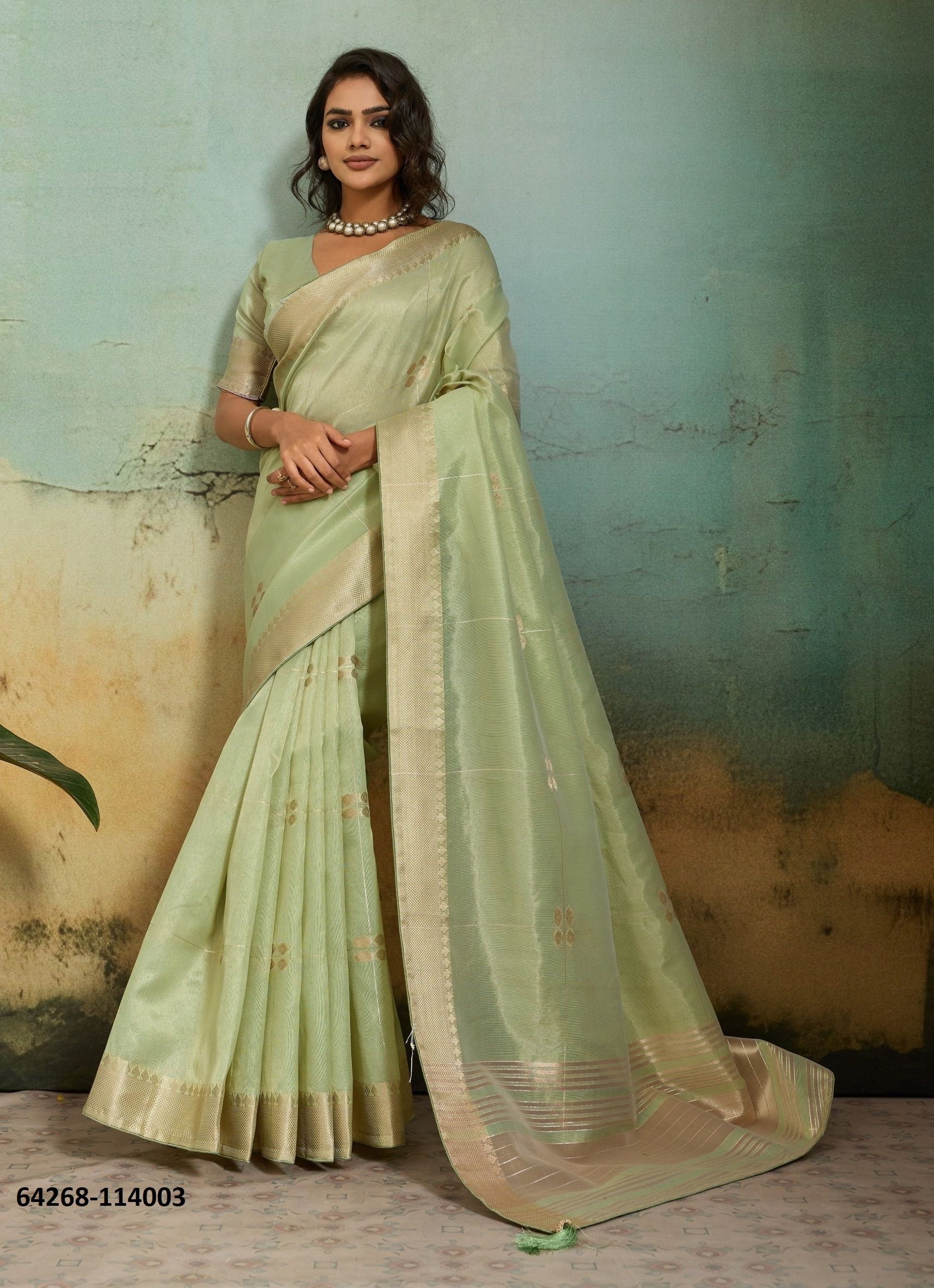 OSHEE - Catalog # 64268 (Set of 4 Sarees) OSHEE - Catalog # 64268 (Set of 4 Sarees)
