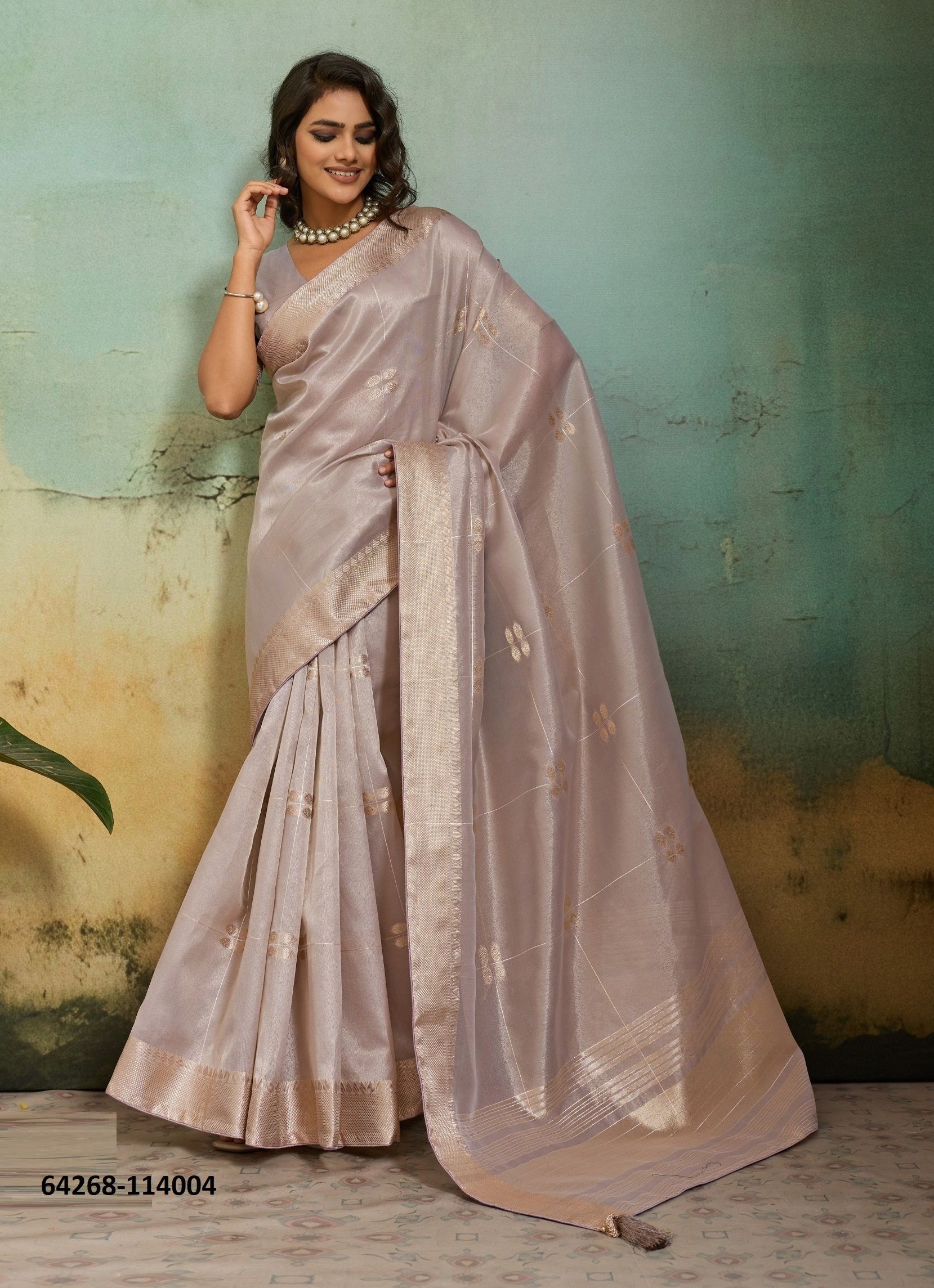 OSHEE - Catalog # 64268 (Set of 4 Sarees) OSHEE - Catalog # 64268 (Set of 4 Sarees)