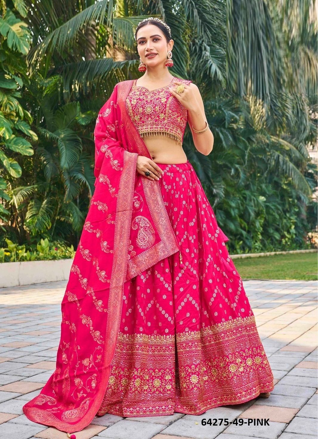 SERIES 49 - Catalog # 64275 (Set of 2 Readymade Lehengas) SERIES 49 - Catalog # 64275 (Set of 2 Readymade Lehengas)