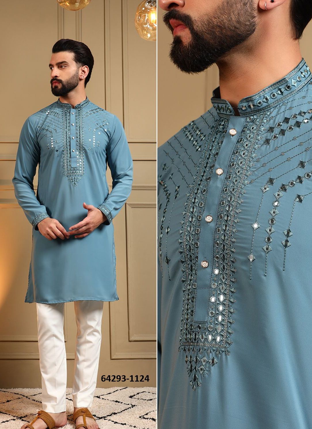 UTSAV 15 - Catalog # 64293 (Set of 4 Men's Ethnic Wear) UTSAV 15 - Catalog # 64293 (Set of 4 Men's Ethnic Wear)