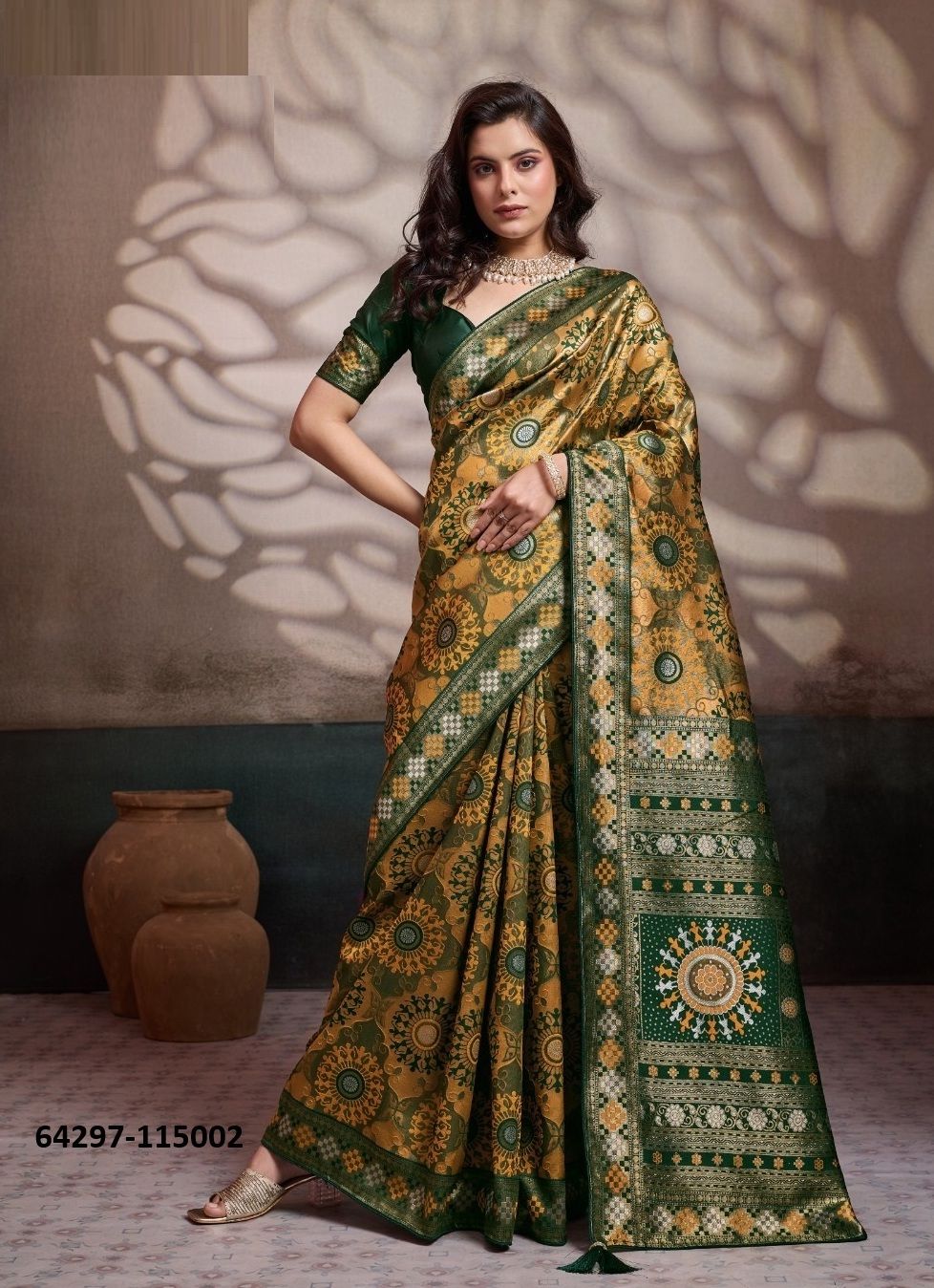 ORIANA - Catalog # 64297 (Set of 6 Sarees) ORIANA - Catalog # 64297 (Set of 6 Sarees)