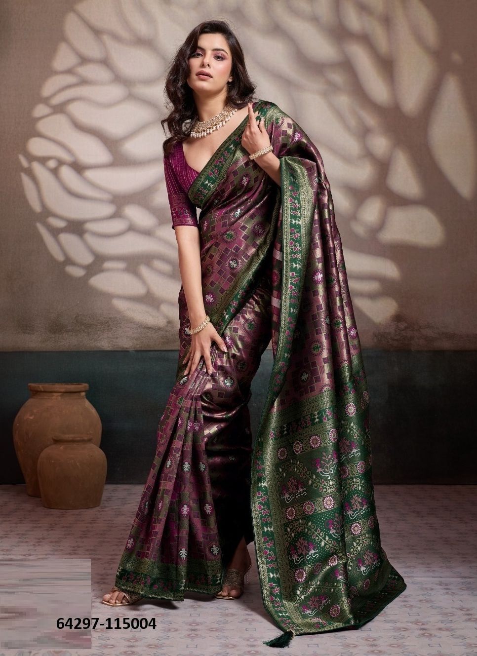 ORIANA - Catalog # 64297 (Set of 6 Sarees) ORIANA - Catalog # 64297 (Set of 6 Sarees)
