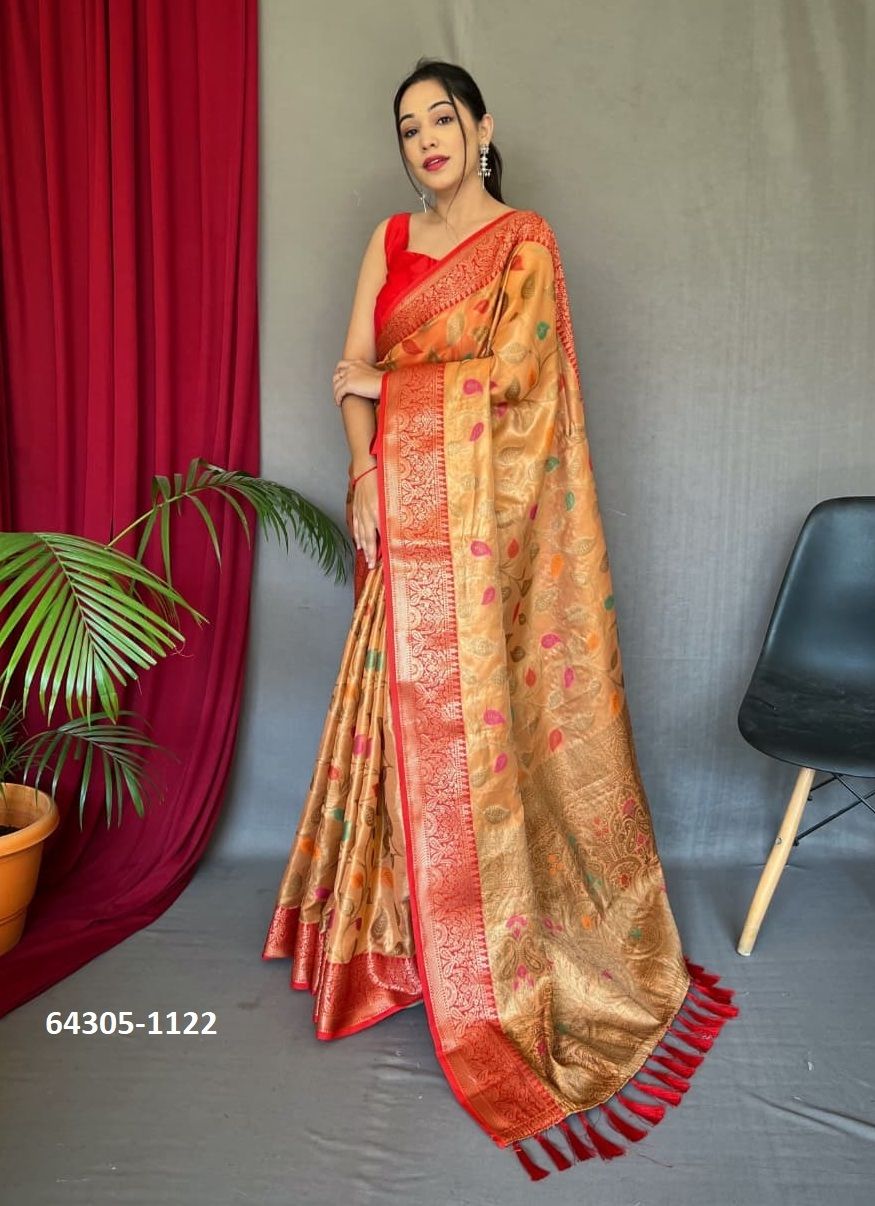 SABARI & SITARA JAAL - Catalog # 64305 (Set of 6 Sarees)