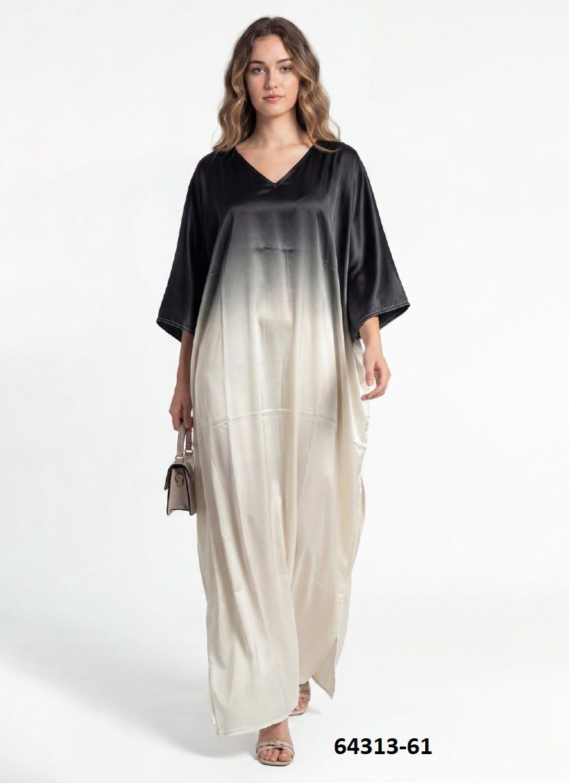 SATIN BREEZE 8 - Catalog # 64313 (Set of 8 Kaftans / Ponchos) SATIN BREEZE 8 - Catalog # 64313 (Set of 8 Kaftans / Ponchos)