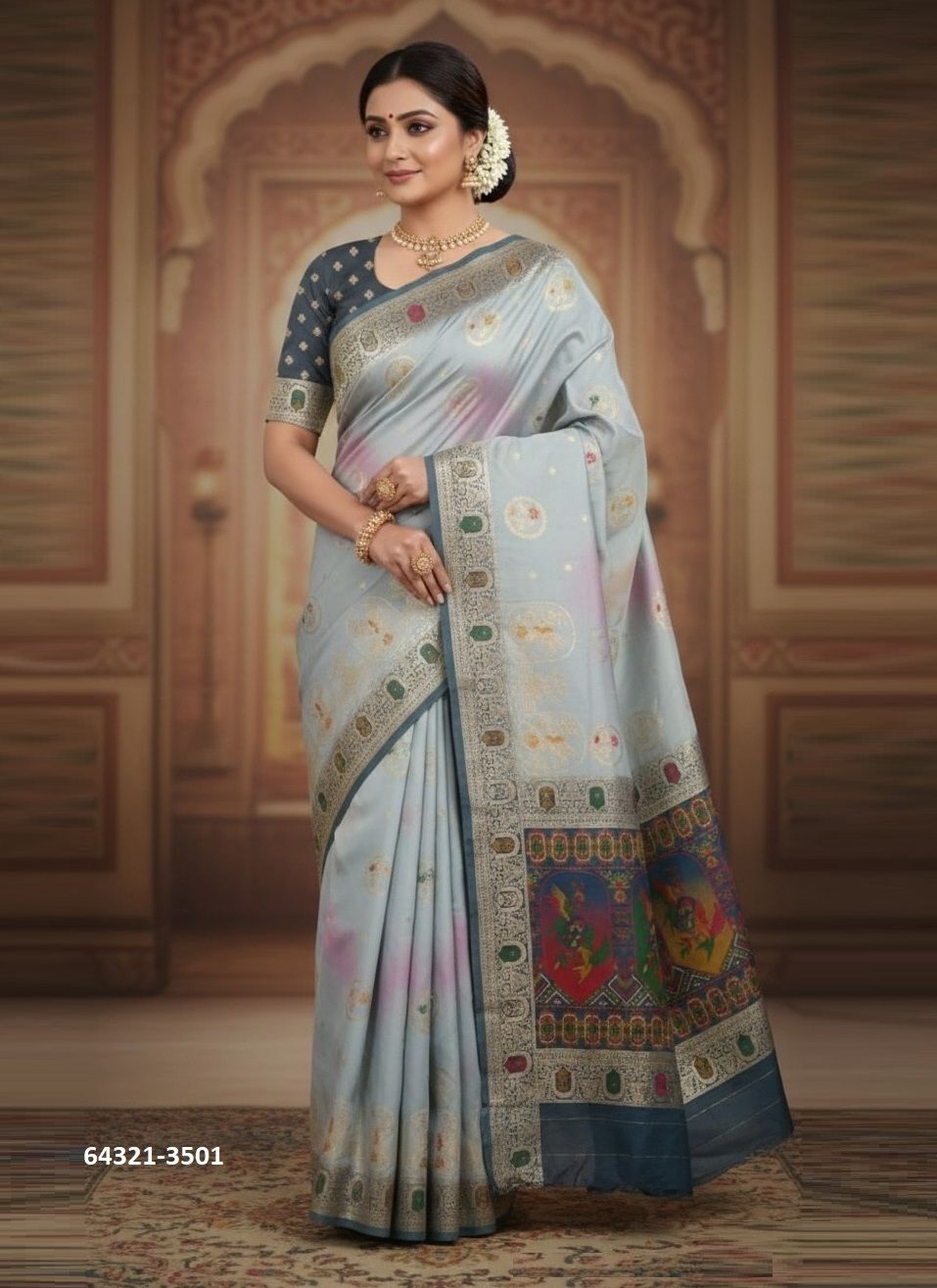 HISO 4 - READY TO WEAR - Catalog # 64321 (Set of 9 Sarees) HISO 4 - READY TO WEAR - Catalog # 64321 (Set of 9 Sarees)