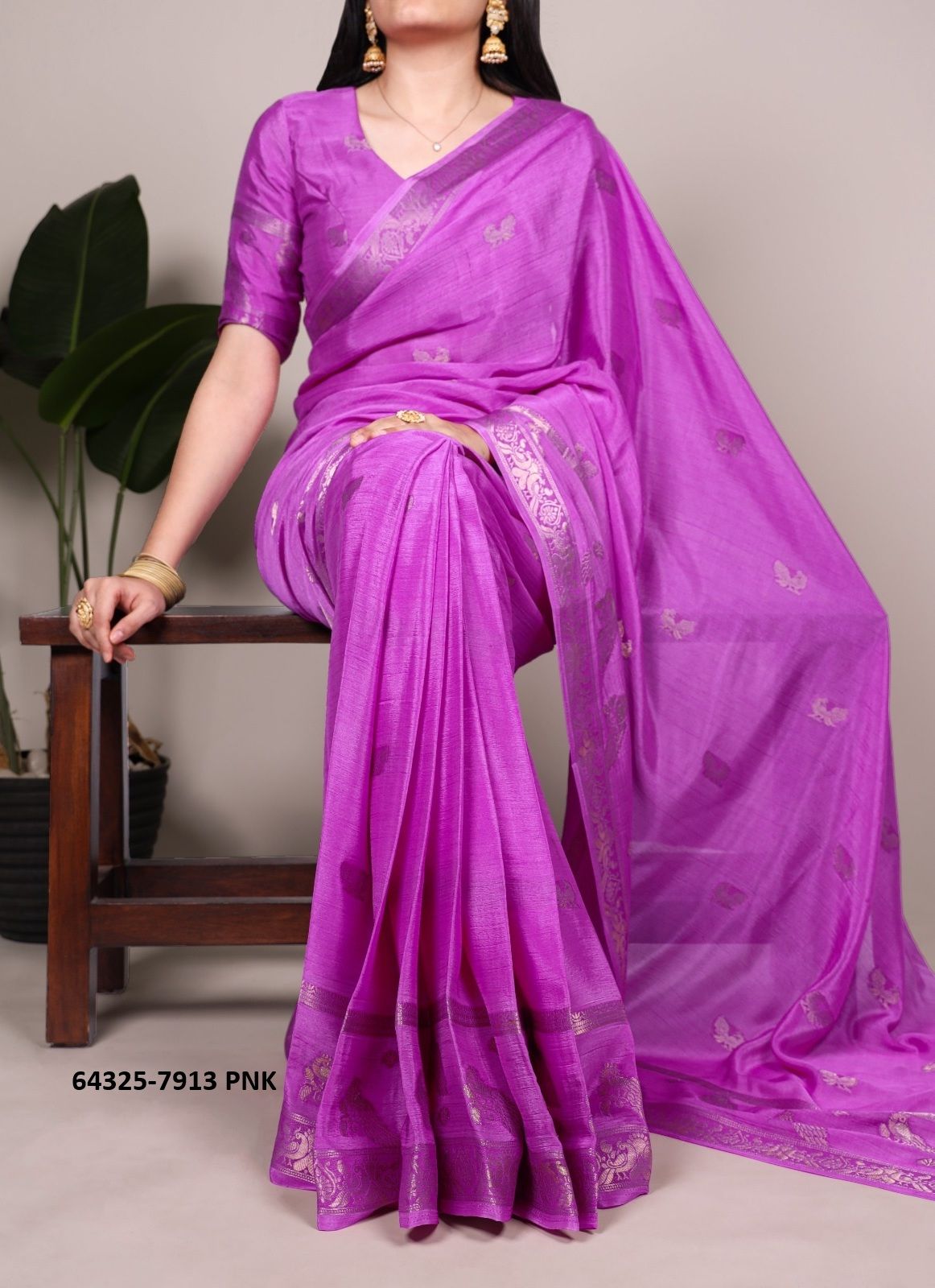 SERIES 7913 - Catalog # 64325 (Set of 4 Sarees) SERIES 7913 - Catalog # 64325 (Set of 4 Sarees)