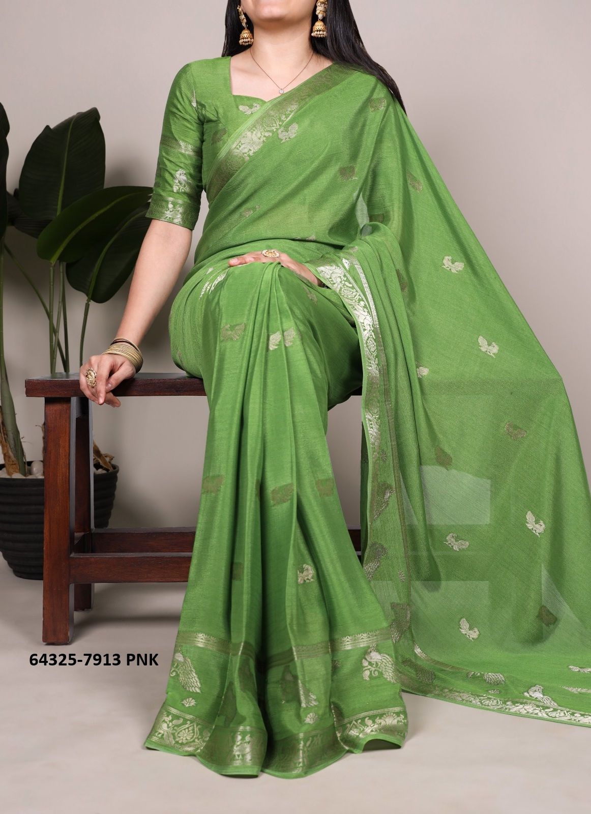 SERIES 7913 - Catalog # 64325 (Set of 4 Sarees) SERIES 7913 - Catalog # 64325 (Set of 4 Sarees)