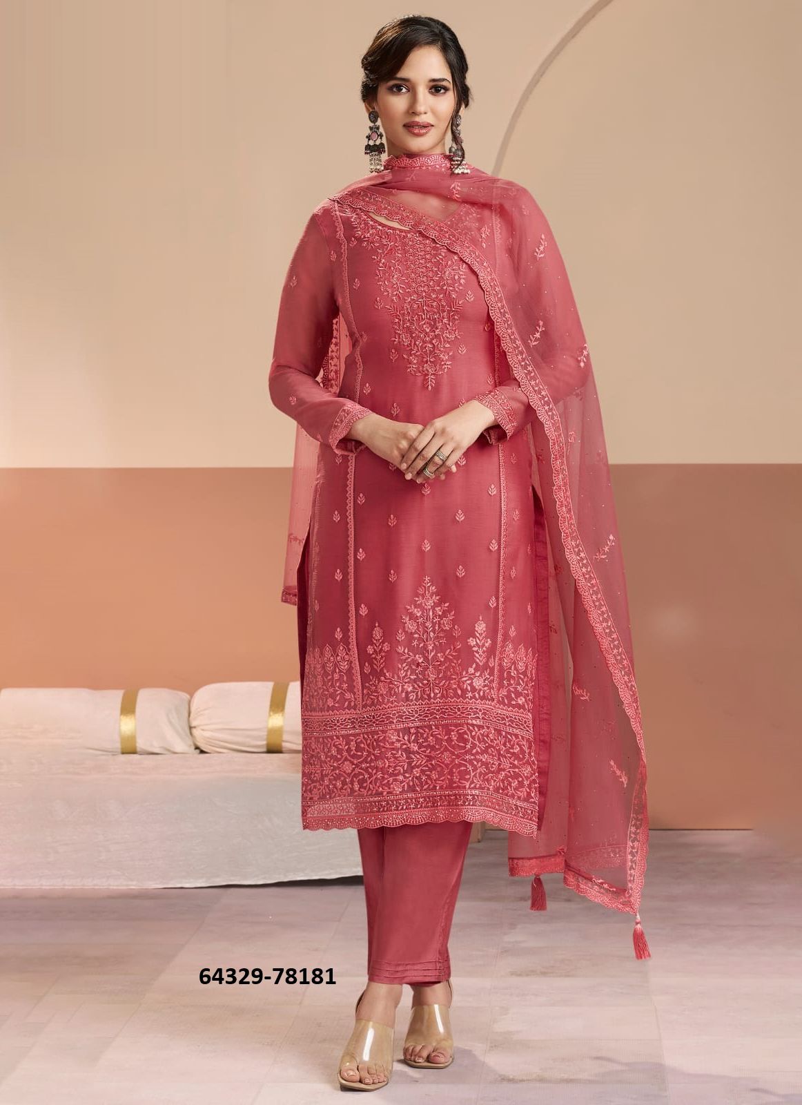 INNAYAH - Catalog # 64329 (Set of 5 Semi-Stitched / Un-Stitched Suits) INNAYAH - Catalog # 64329 (Set of 5 Semi-Stitched / Un-Stitched Suits)