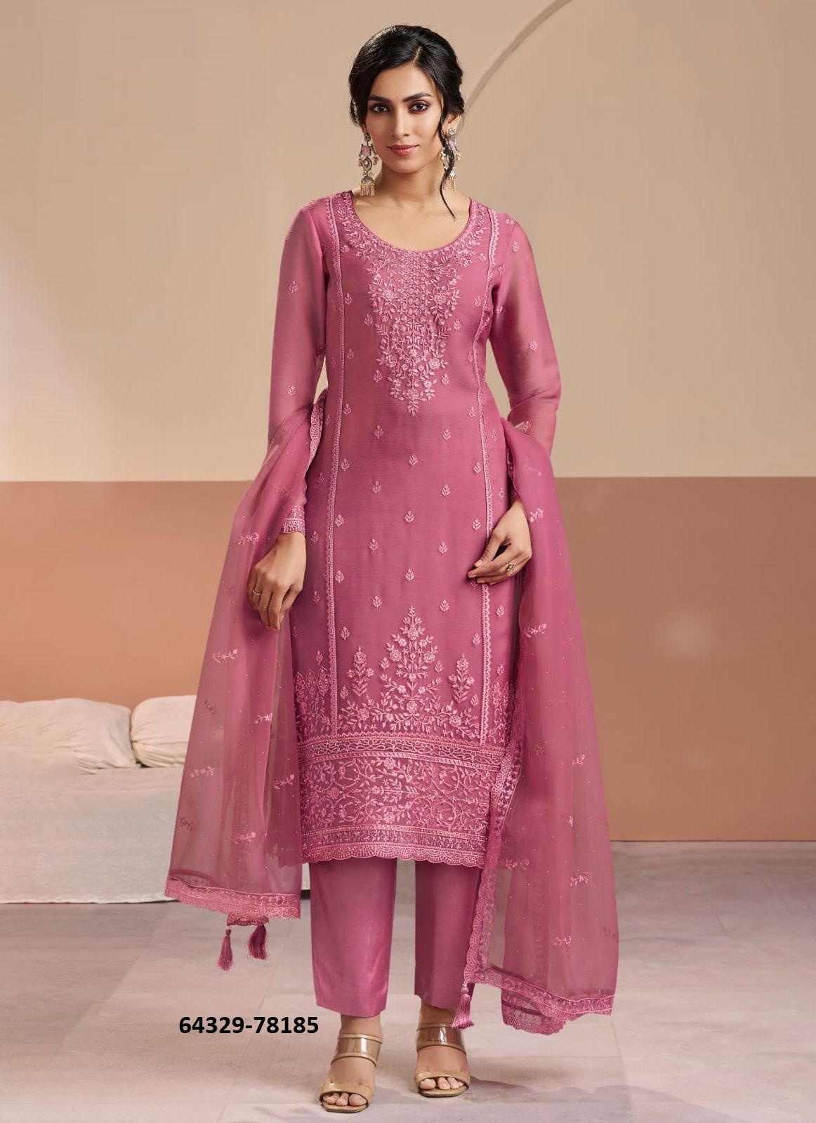 INNAYAH - Catalog # 64329 (Set of 5 Semi-Stitched / Un-Stitched Suits) INNAYAH - Catalog # 64329 (Set of 5 Semi-Stitched / Un-Stitched Suits)