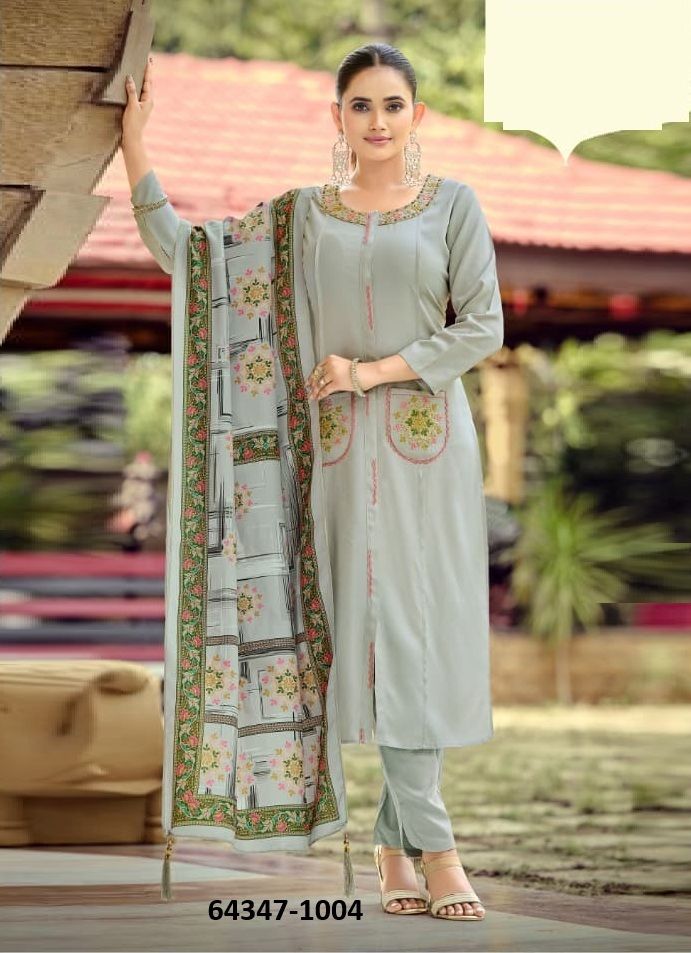 PARI - Catalog # 64347 (Set of 6 Readymade Salwar Suits) PARI - Catalog # 64347 (Set of 6 Readymade Salwar Suits)