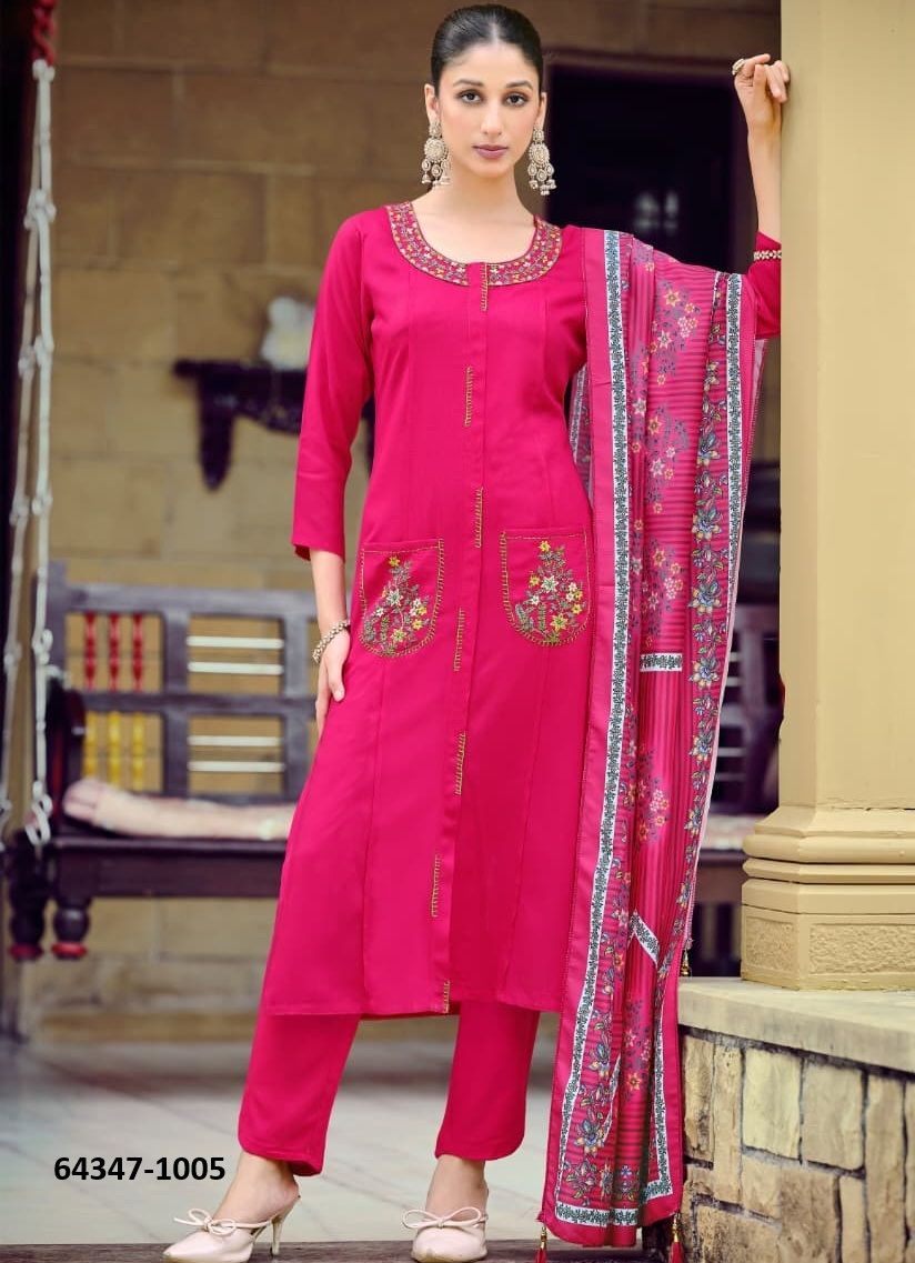 PARI - Catalog # 64347 (Set of 6 Readymade Salwar Suits) PARI - Catalog # 64347 (Set of 6 Readymade Salwar Suits)