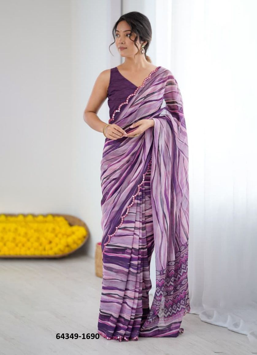 SERIES 1686 - Catalog # 64349 (Set of 7 Sarees)