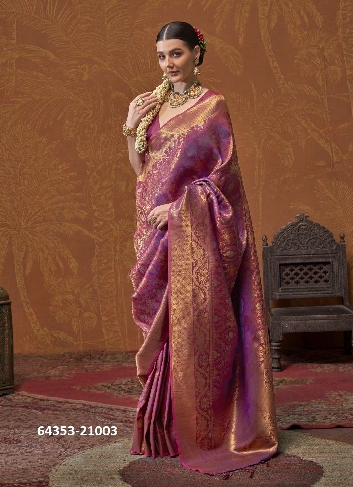 KALAA RUBY - Catalog # 64353 (Set of 6 Sarees) KALAA RUBY - Catalog # 64353 (Set of 6 Sarees)