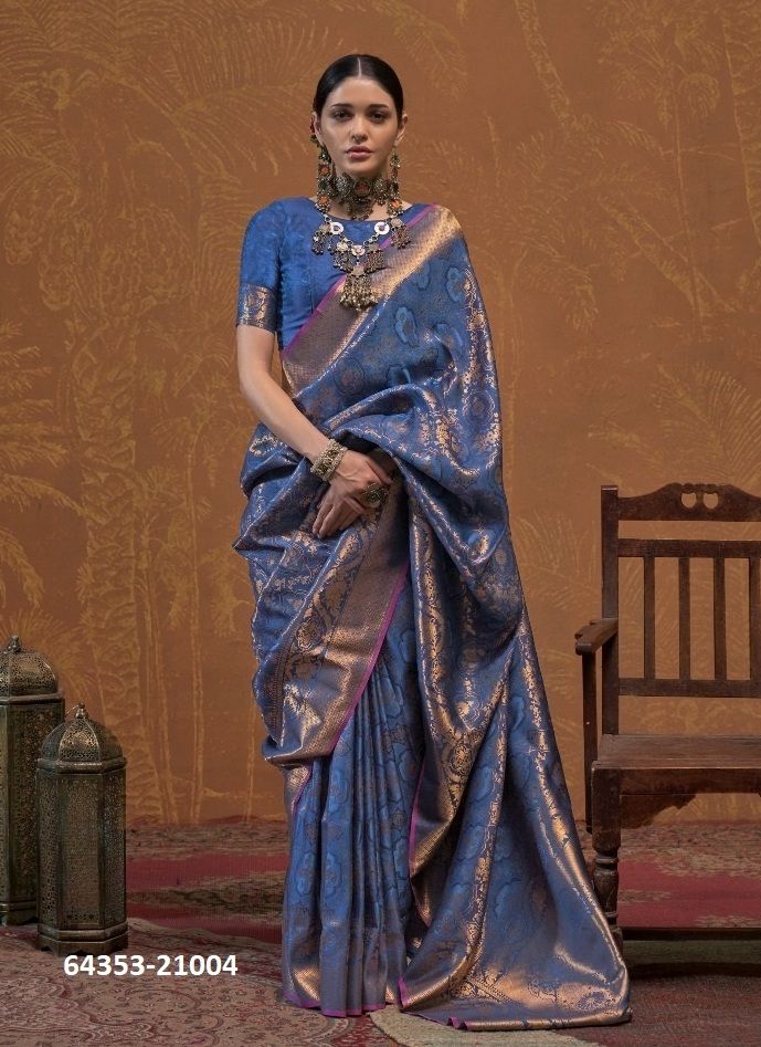 KALAA RUBY - Catalog # 64353 (Set of 6 Sarees) KALAA RUBY - Catalog # 64353 (Set of 6 Sarees)