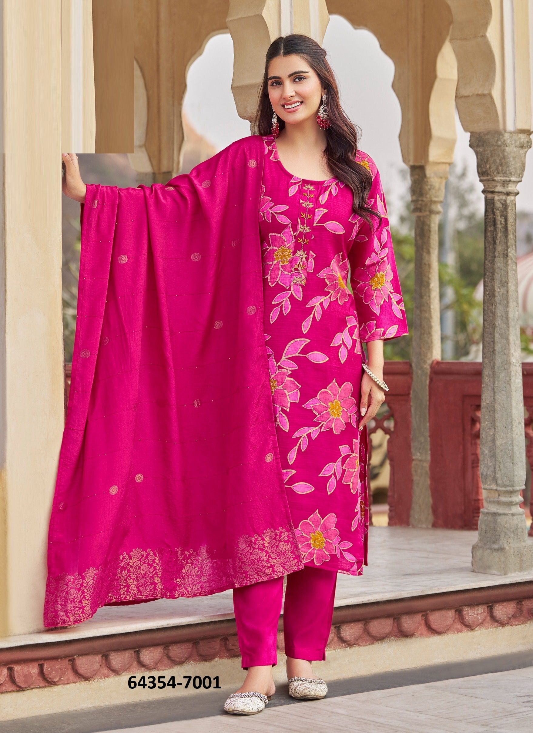 ALEXA 7 - Catalog # 64354 (Set of 8 Readymade Salwar Suits) ALEXA 7 - Catalog # 64354 (Set of 8 Readymade Salwar Suits)