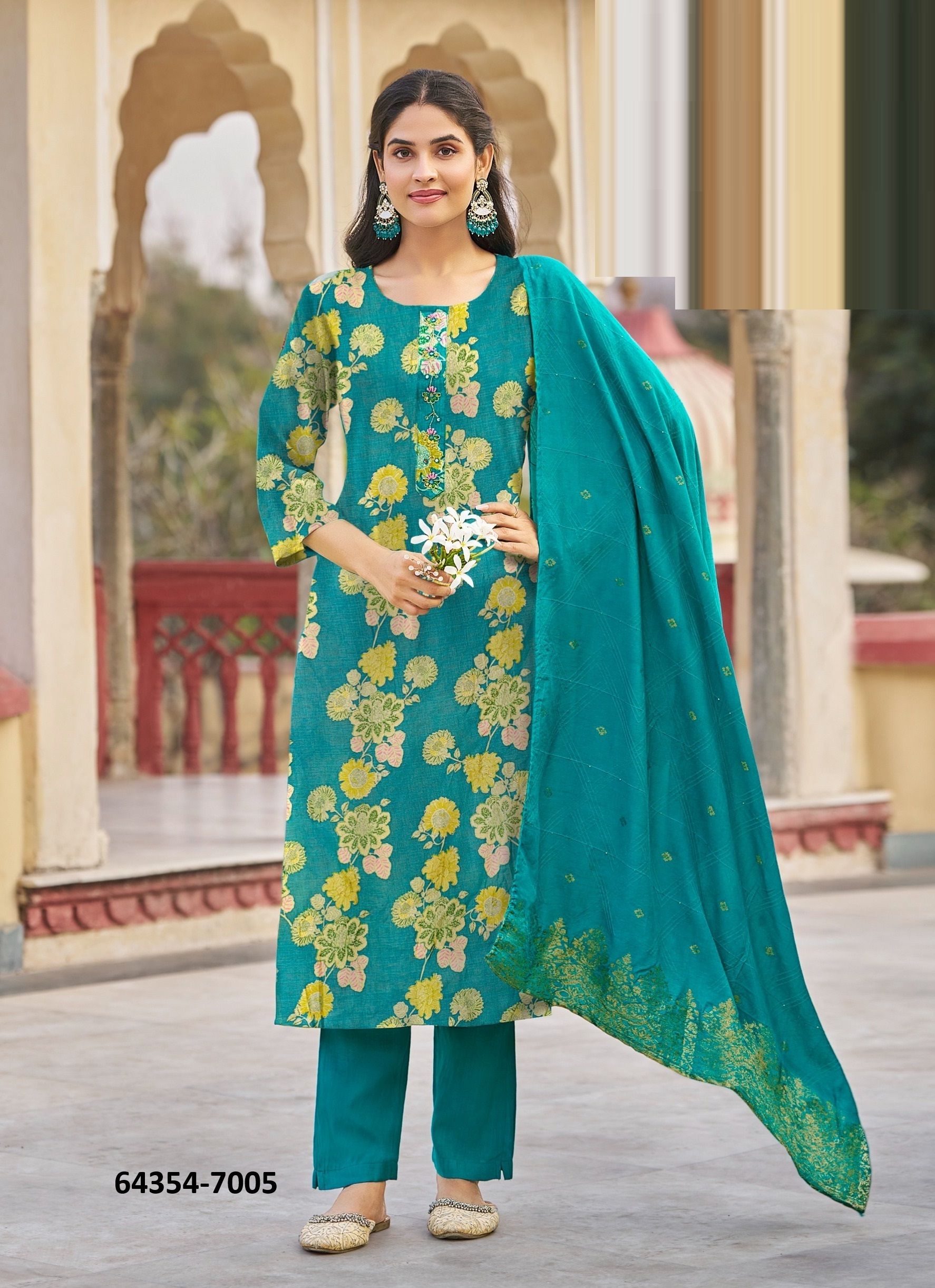 ALEXA 7 - Catalog # 64354 (Set of 8 Readymade Salwar Suits) ALEXA 7 - Catalog # 64354 (Set of 8 Readymade Salwar Suits)