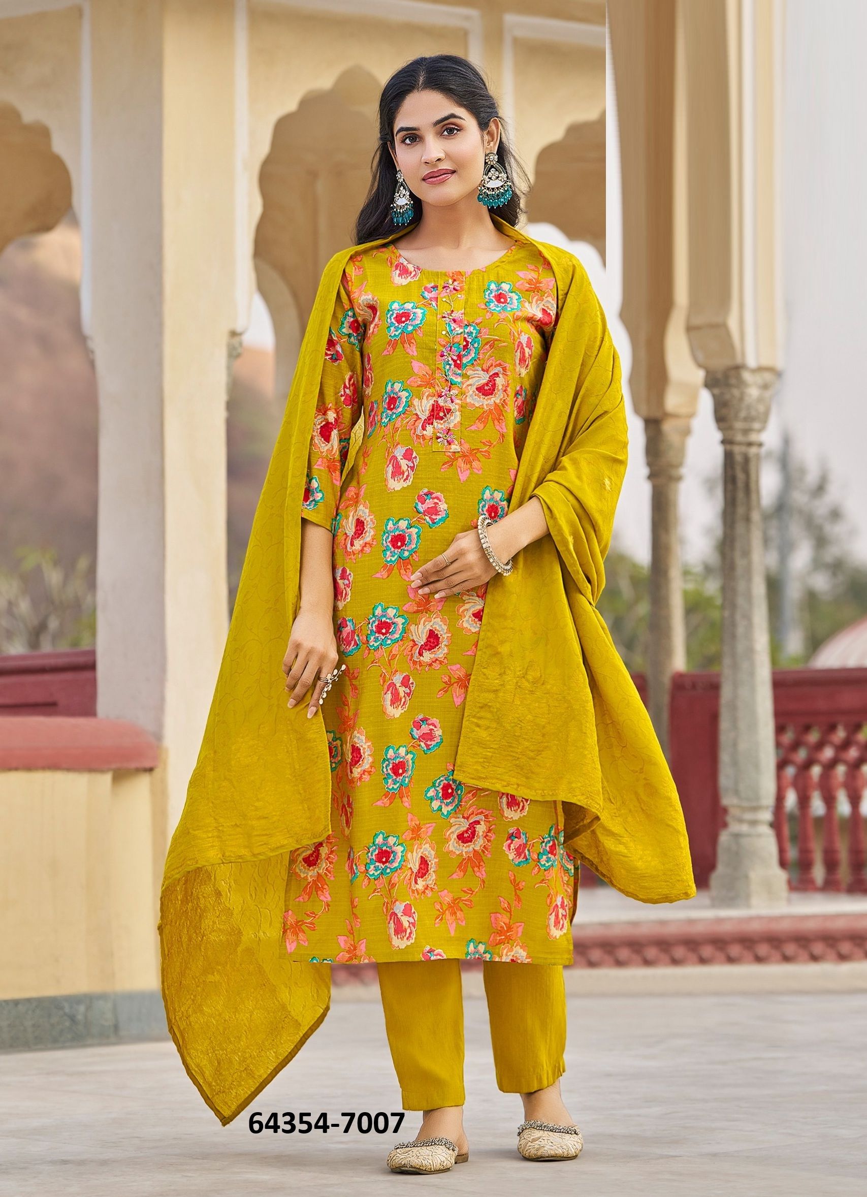 ALEXA 7 - Catalog # 64354 (Set of 8 Readymade Salwar Suits) ALEXA 7 - Catalog # 64354 (Set of 8 Readymade Salwar Suits)