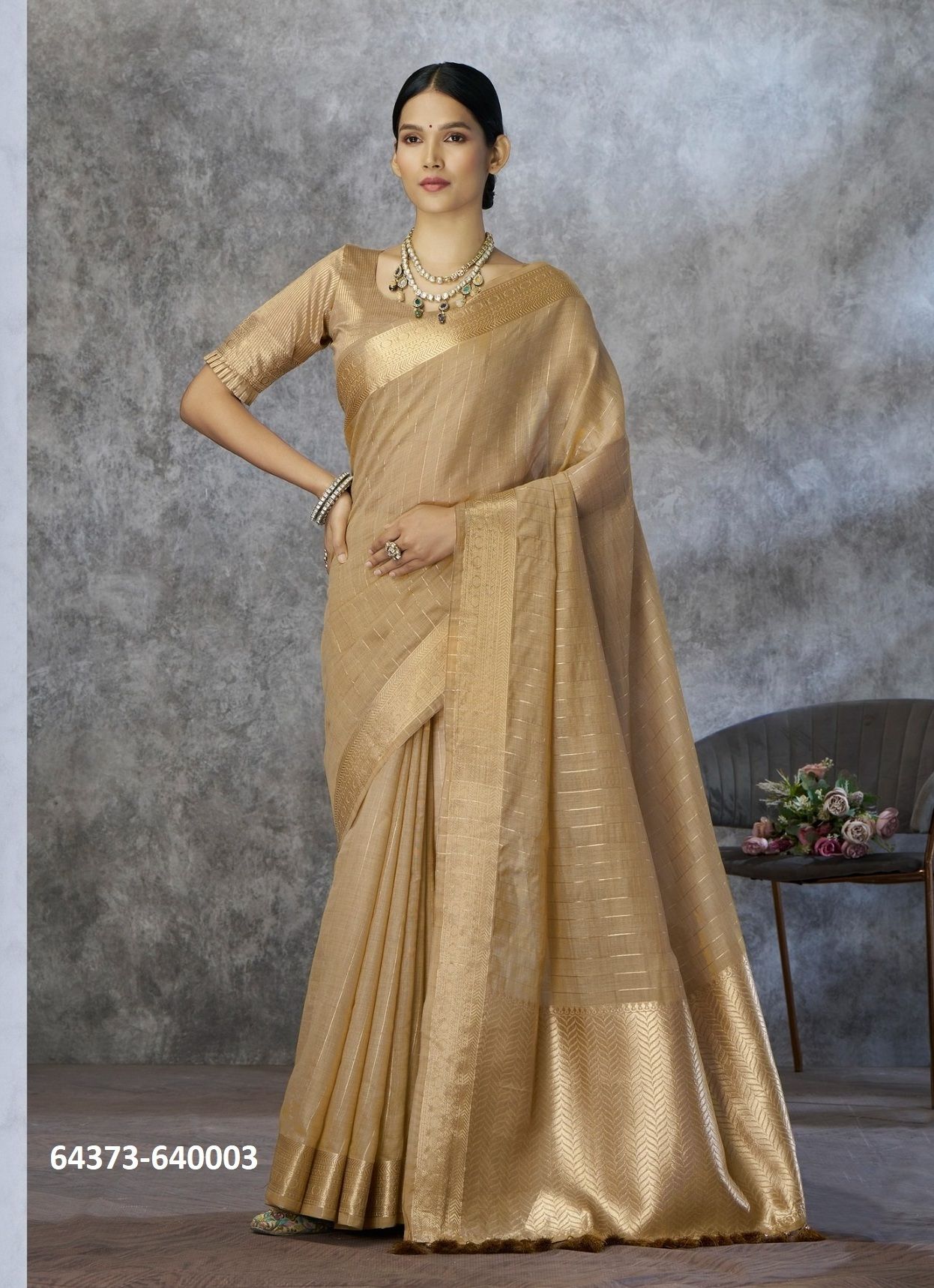 RONAK SILK - Catalog # 64373 (Set of 6 Sarees) RONAK SILK - Catalog # 64373 (Set of 6 Sarees)