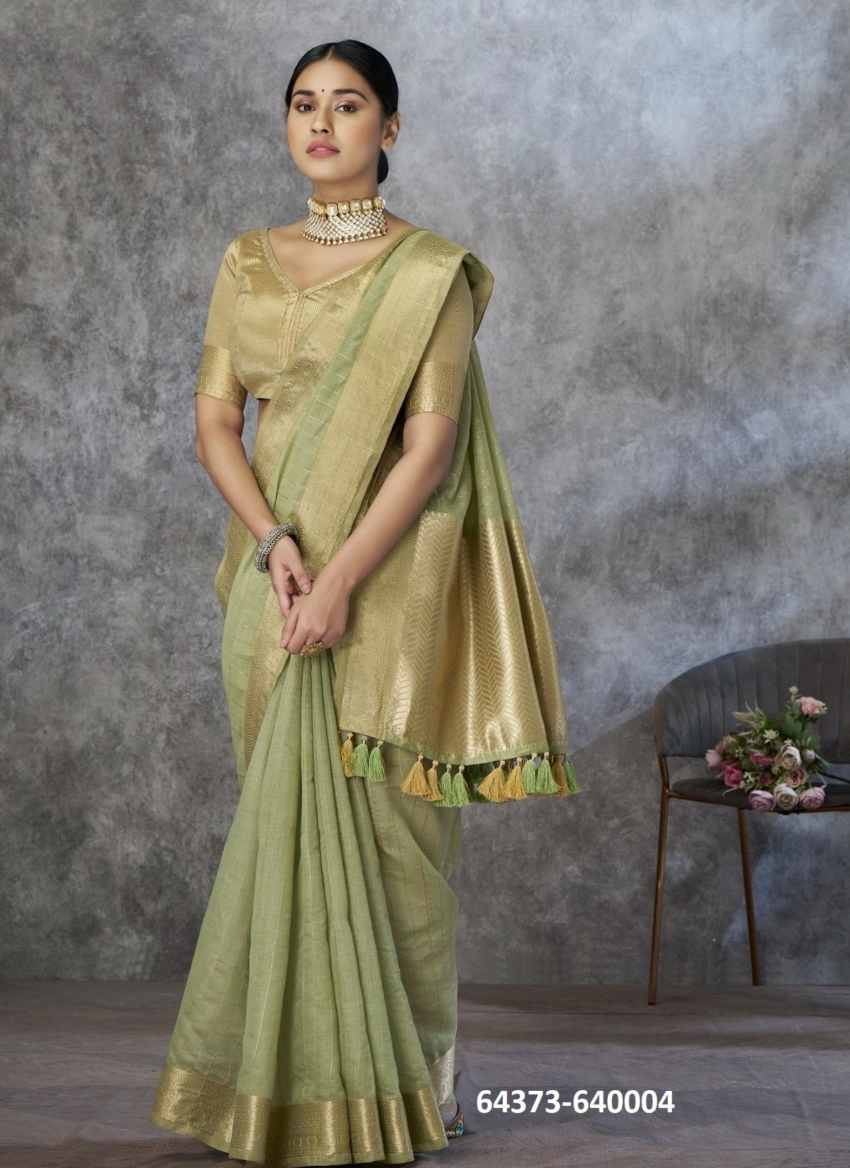 RONAK SILK - Catalog # 64373 (Set of 6 Sarees) RONAK SILK - Catalog # 64373 (Set of 6 Sarees)