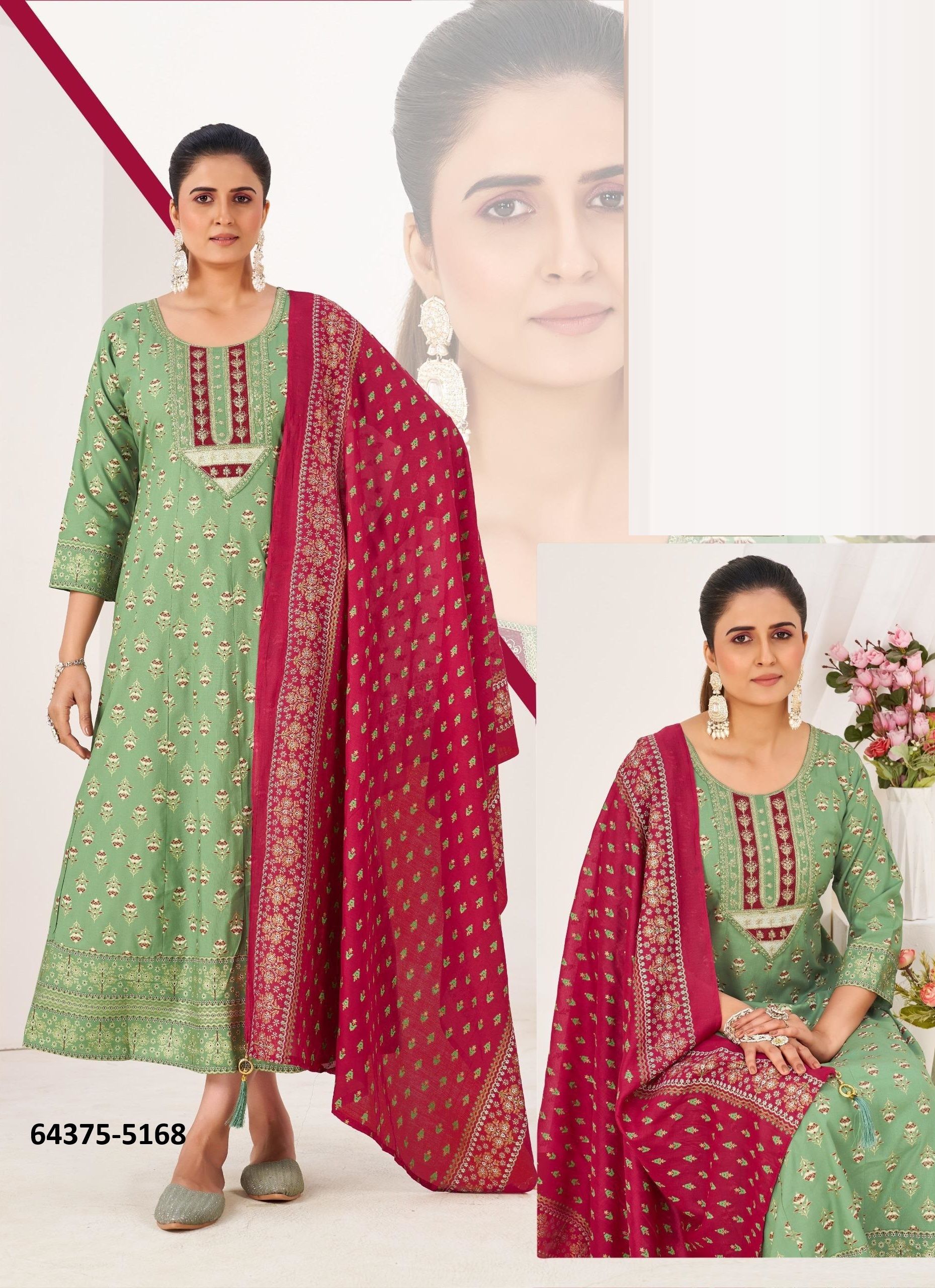 RITU SPECIAL 10 - Catalog # 64375 (Set of 6 Readymade Women's Kurtis / Tops) RITU SPECIAL 10 - Catalog # 64375 (Set of 6 Readymade Women's Kurtis / Tops)