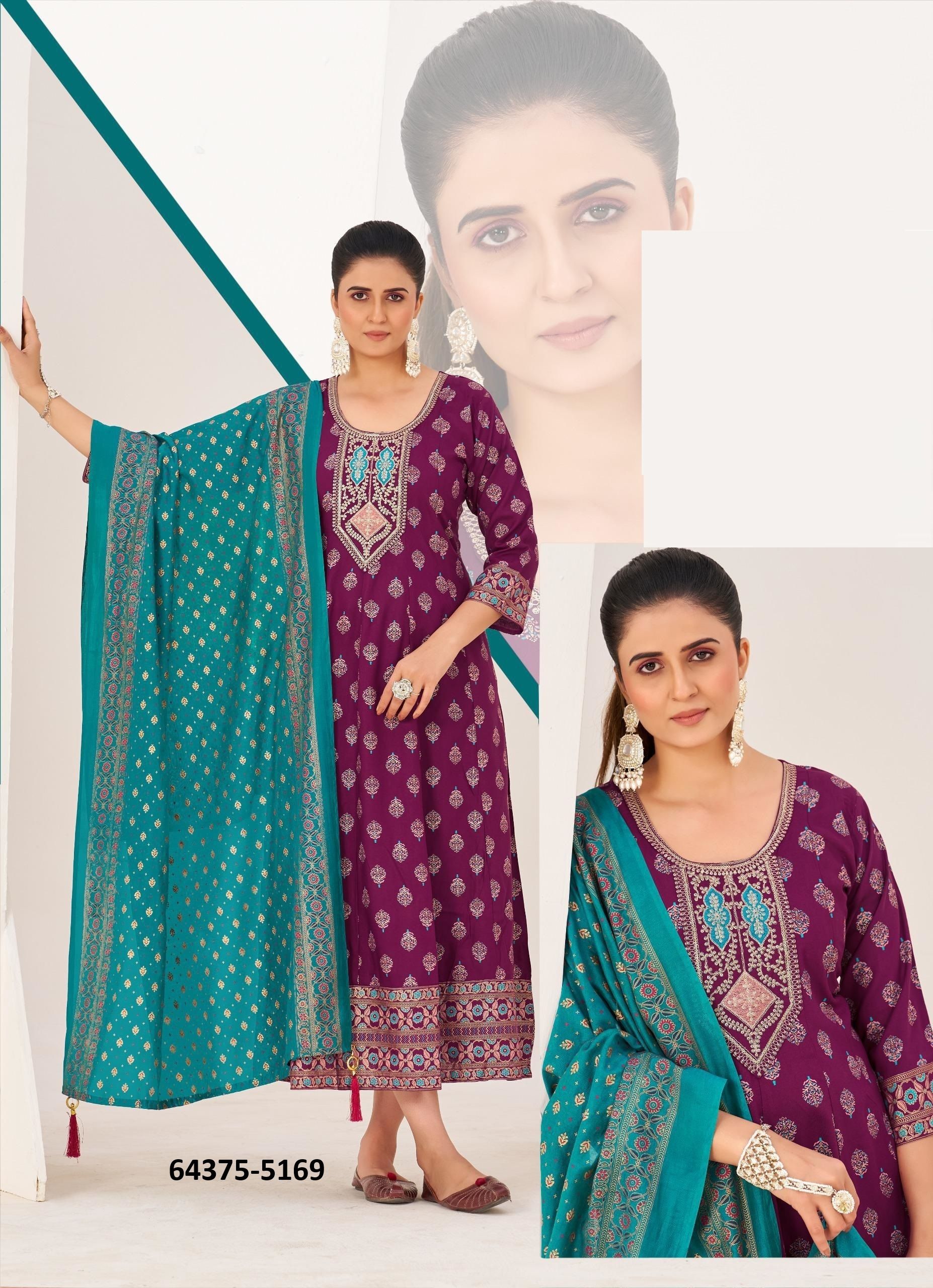 RITU SPECIAL 10 - Catalog # 64375 (Set of 6 Readymade Women's Kurtis / Tops) RITU SPECIAL 10 - Catalog # 64375 (Set of 6 Readymade Women's Kurtis / Tops)