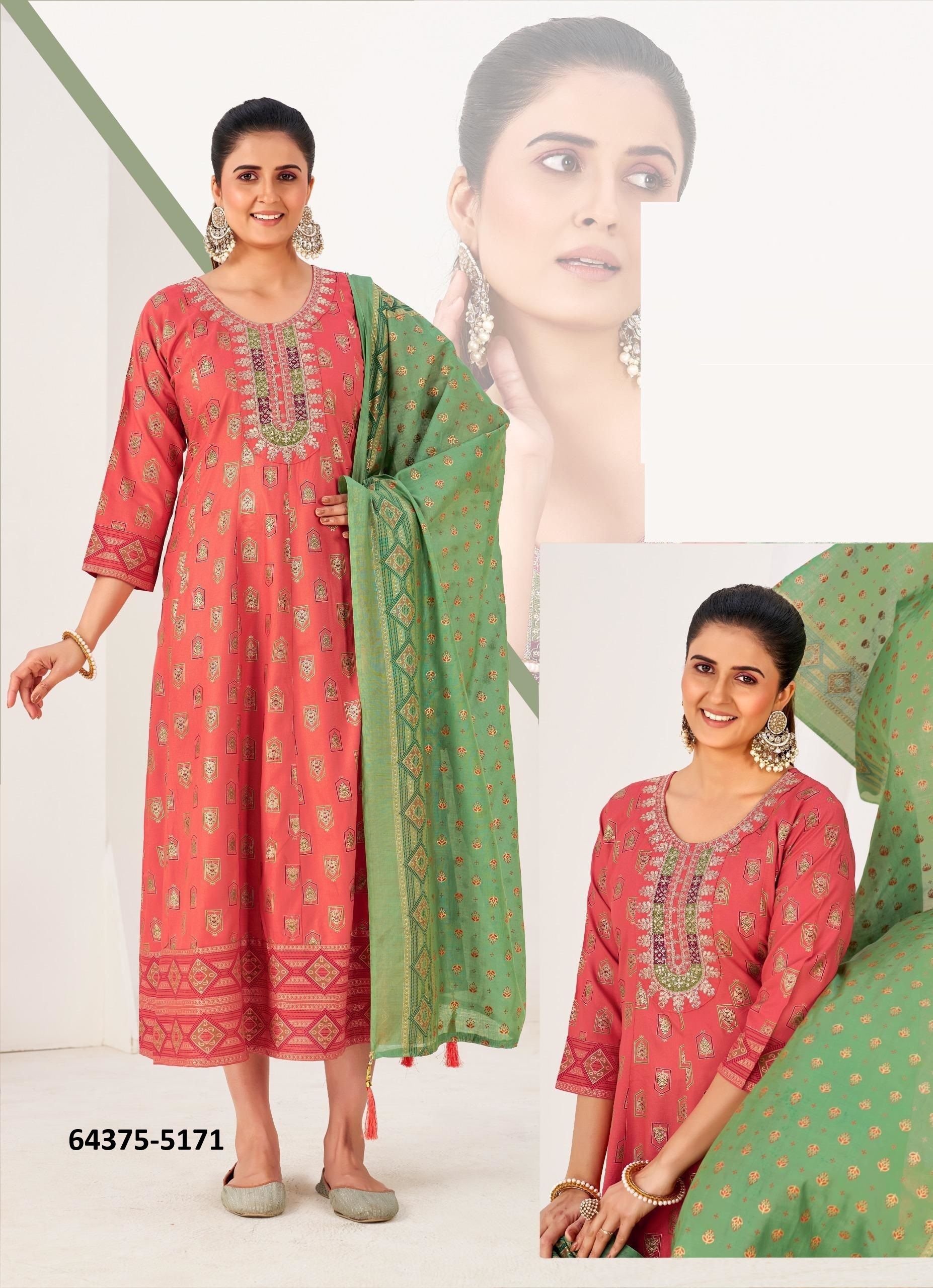 RITU SPECIAL 10 - Catalog # 64375 (Set of 6 Readymade Women's Kurtis / Tops) RITU SPECIAL 10 - Catalog # 64375 (Set of 6 Readymade Women's Kurtis / Tops)