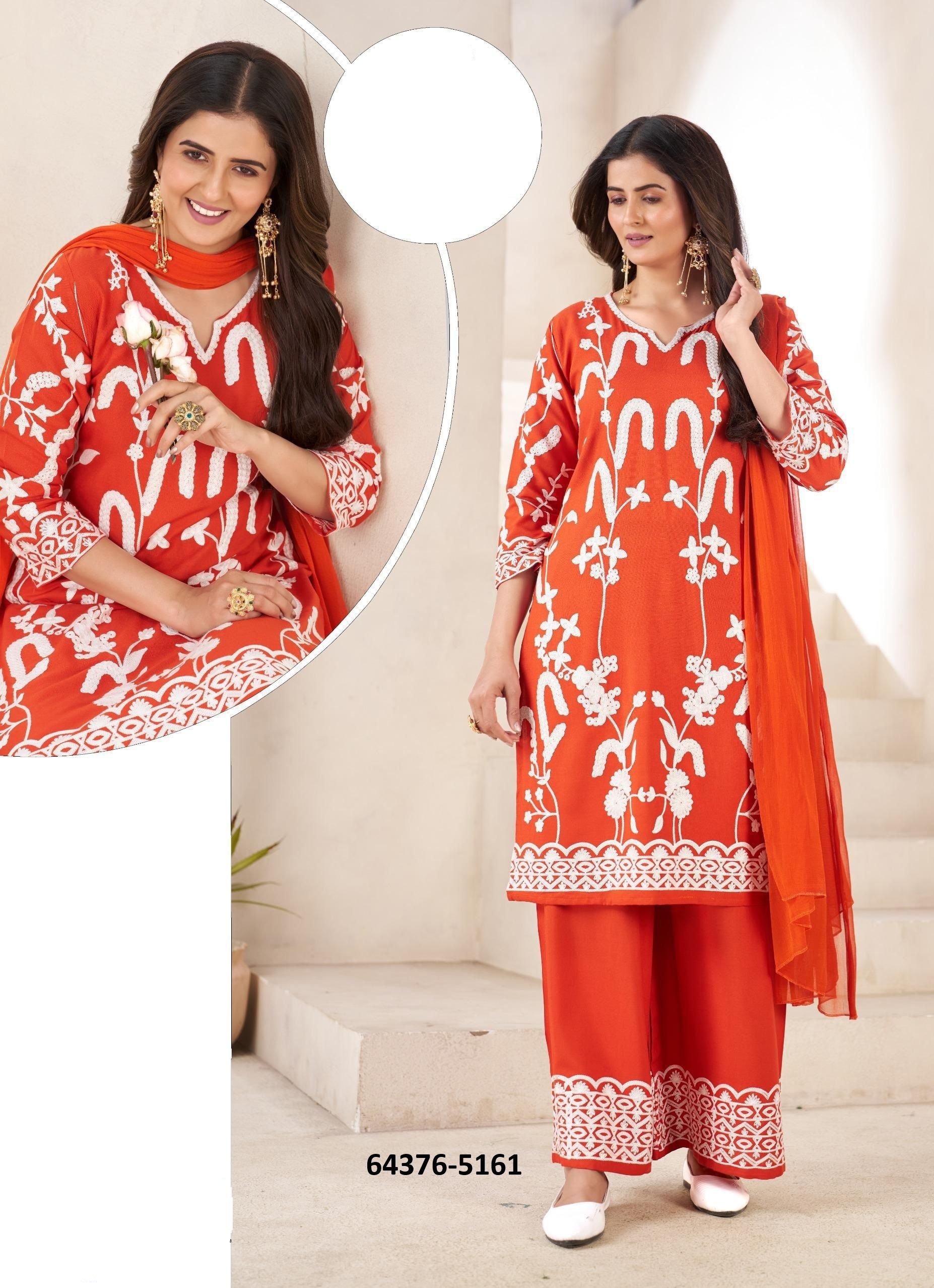 MEXICO - Catalog # 64376 (Set of 4 Readymade Salwar Suits) MEXICO - Catalog # 64376 (Set of 4 Readymade Salwar Suits)