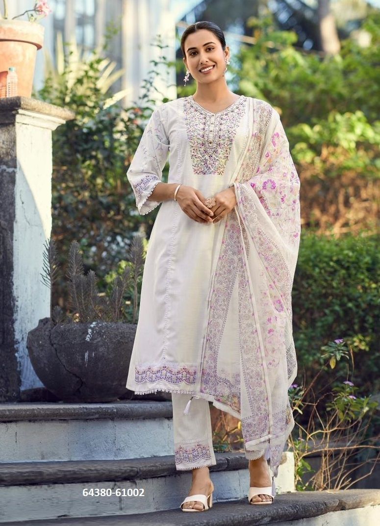 GULZAR - Catalog # 64380 (Set of 4 Readymade Salwar Suits) GULZAR - Catalog # 64380 (Set of 4 Readymade Salwar Suits)