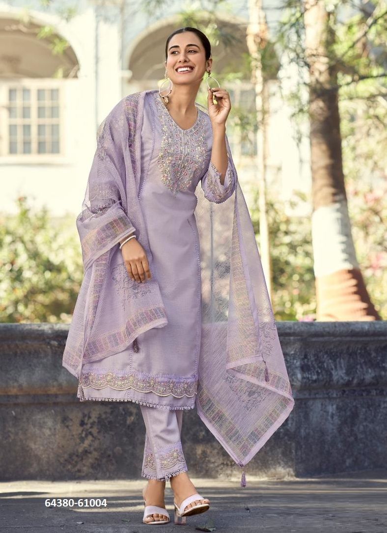 GULZAR - Catalog # 64380 (Set of 4 Readymade Salwar Suits) GULZAR - Catalog # 64380 (Set of 4 Readymade Salwar Suits)
