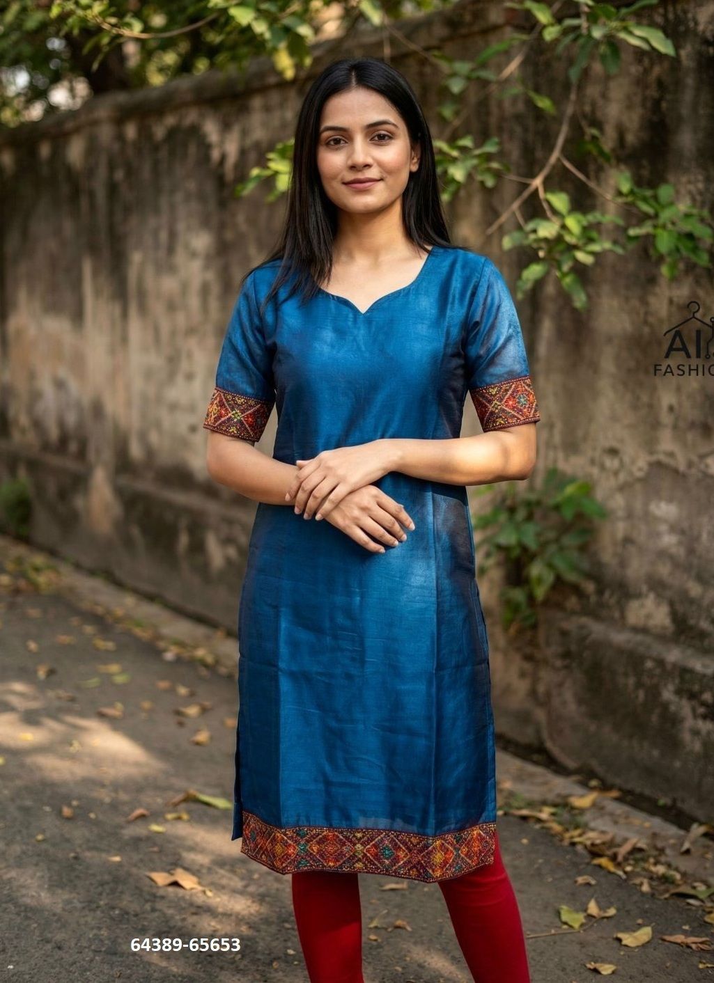 CHARMI 7 - Catalog # 64389 (Set of 6 Readymade Women's Kurtis / Tops) CHARMI 7 - Catalog # 64389 (Set of 6 Readymade Women's Kurtis / Tops)