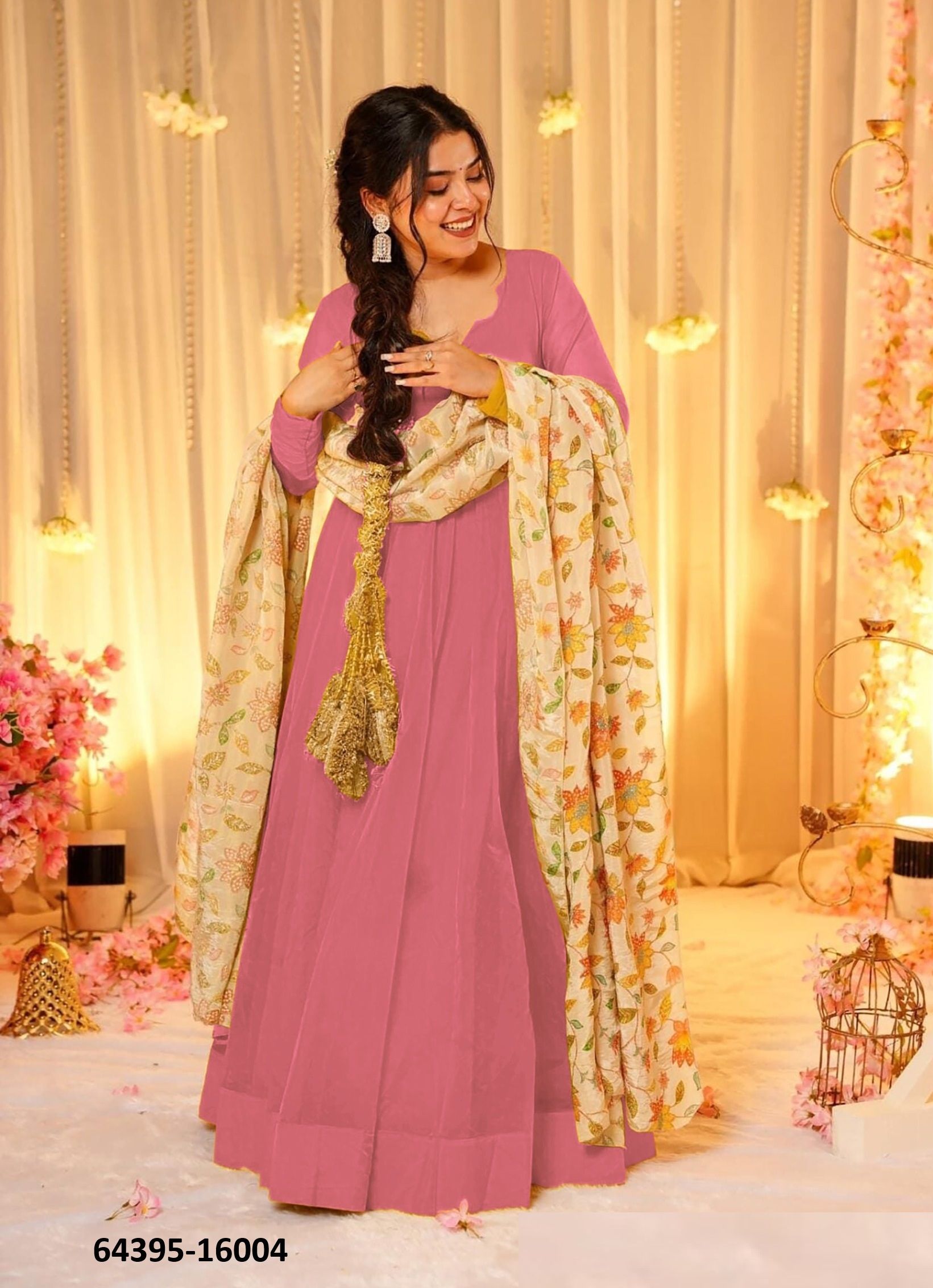 CLORA 16 - Catalog # 64395 (Set of 4 Readymade Gowns) CLORA 16 - Catalog # 64395 (Set of 4 Readymade Gowns)