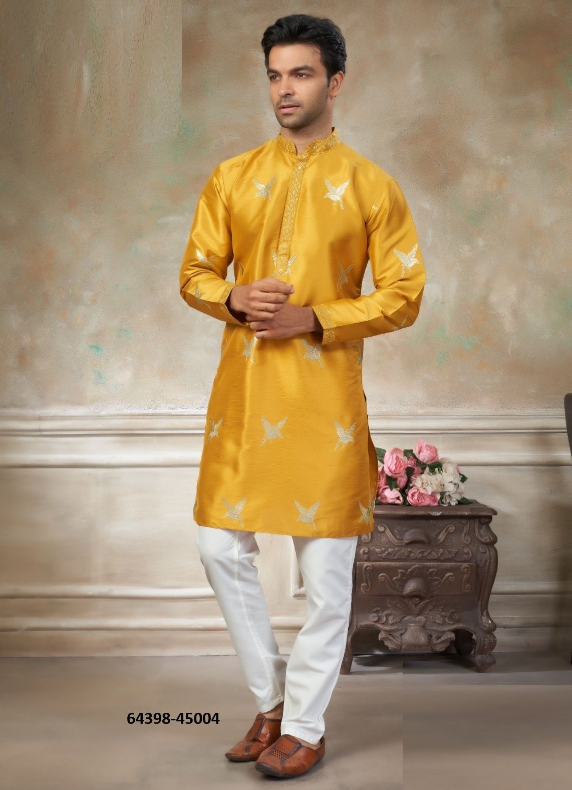WEDDING COLLECTION 45 - Catalog # 64398 (Set of 5 Men's Ethnic Wear) WEDDING COLLECTION 45 - Catalog # 64398 (Set of 5 Men's Ethnic Wear)
