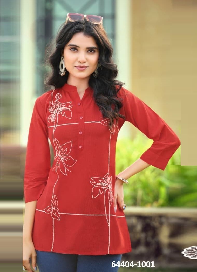 SUMMER SHORTS - Catalog # 64404 (Set of 6 Readymade Women's Kurtis / Tops) SUMMER SHORTS - Catalog # 64404 (Set of 6 Readymade Women's Kurtis / Tops)