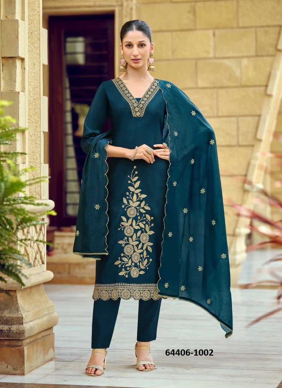 AVANI - Catalog # 64406 (Set of 6 Readymade Salwar Suits) AVANI - Catalog # 64406 (Set of 6 Readymade Salwar Suits)