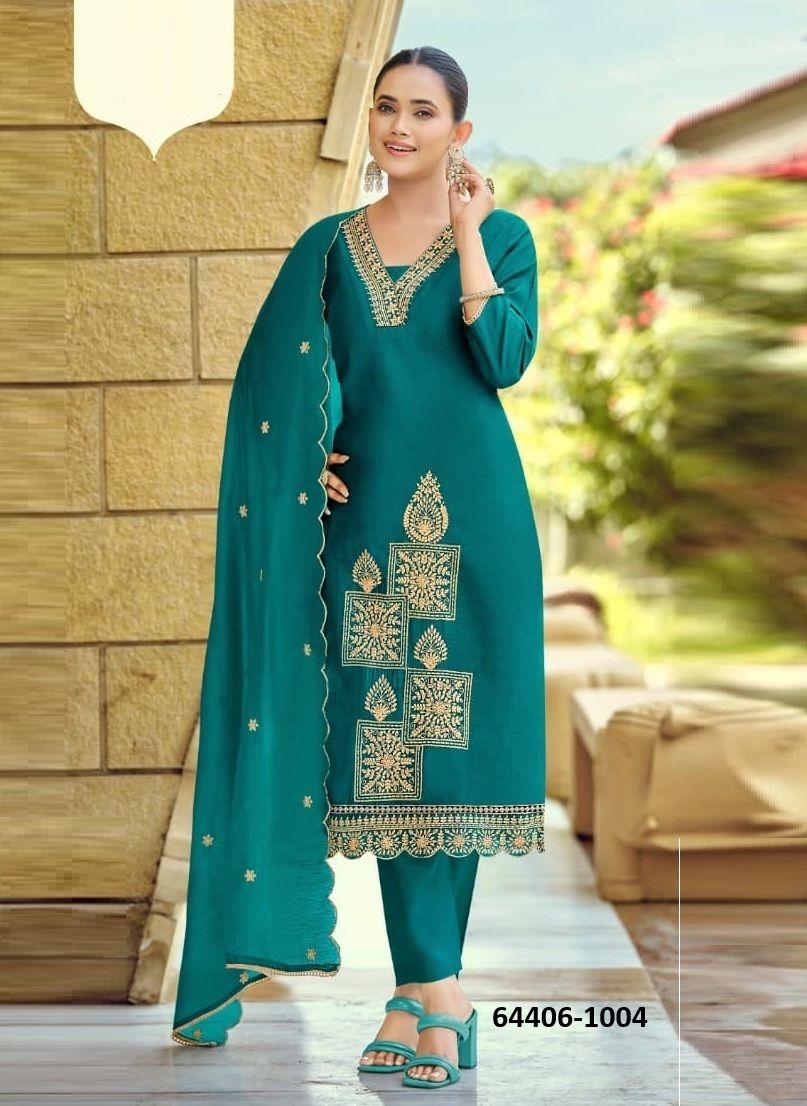 AVANI - Catalog # 64406 (Set of 6 Readymade Salwar Suits) AVANI - Catalog # 64406 (Set of 6 Readymade Salwar Suits)