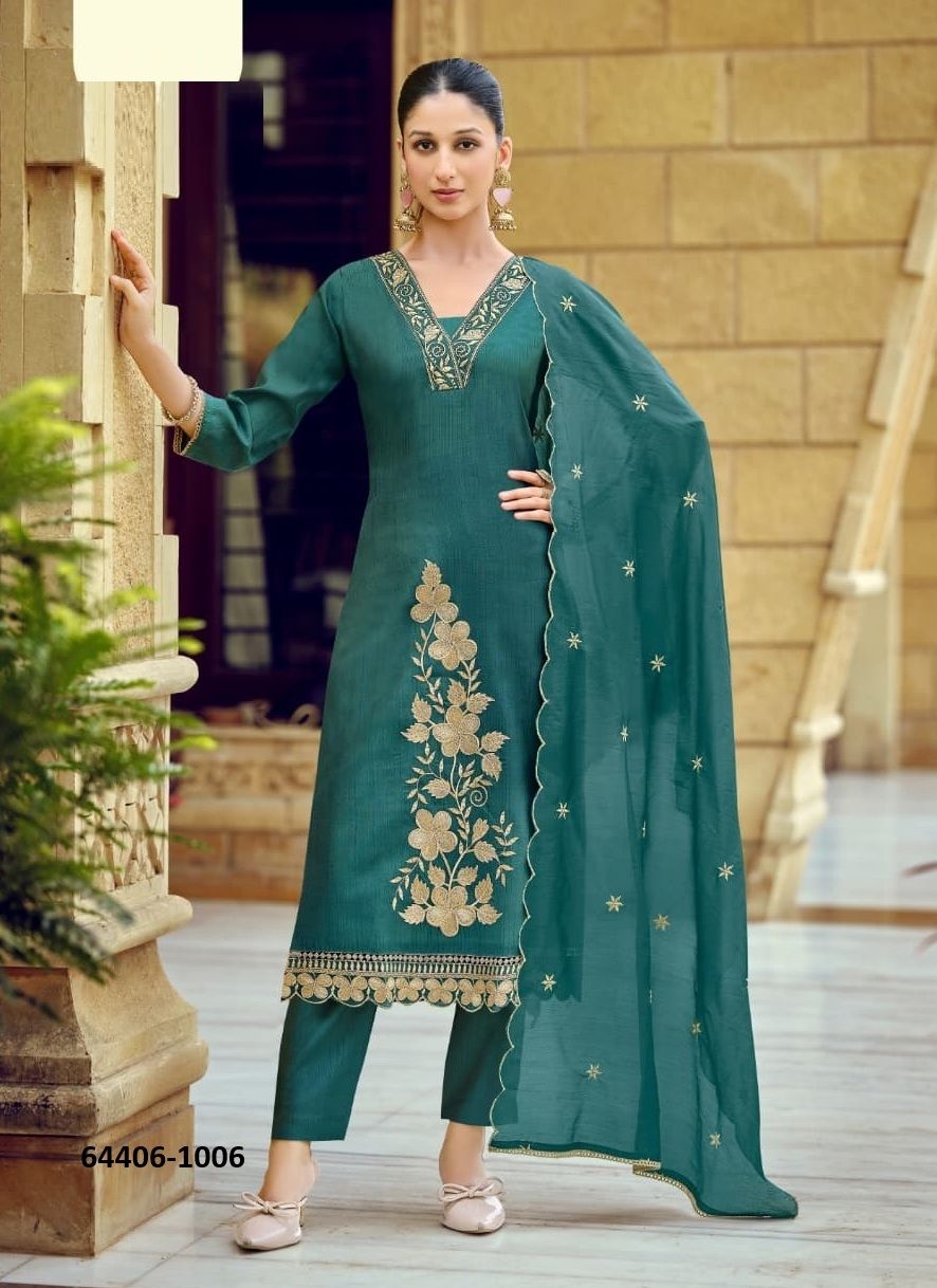 AVANI - Catalog # 64406 (Set of 6 Readymade Salwar Suits) AVANI - Catalog # 64406 (Set of 6 Readymade Salwar Suits)