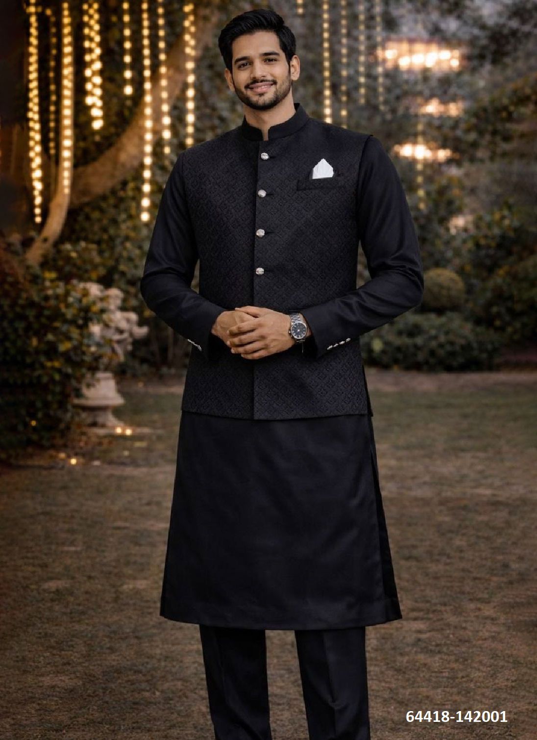 VOLUME 142 - Catalog # 64418 (Set of 14 Men's Ethnic Wear) VOLUME 142 - Catalog # 64418 (Set of 14 Men's Ethnic Wear)