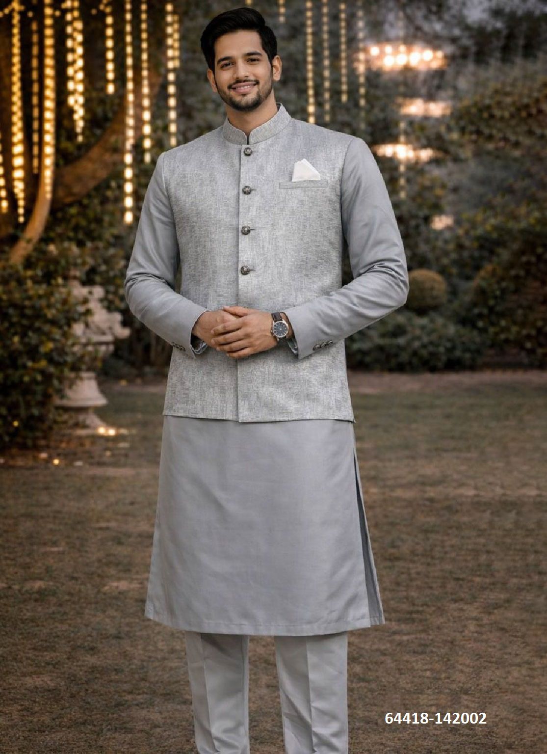 VOLUME 142 - Catalog # 64418 (Set of 14 Men's Ethnic Wear) VOLUME 142 - Catalog # 64418 (Set of 14 Men's Ethnic Wear)