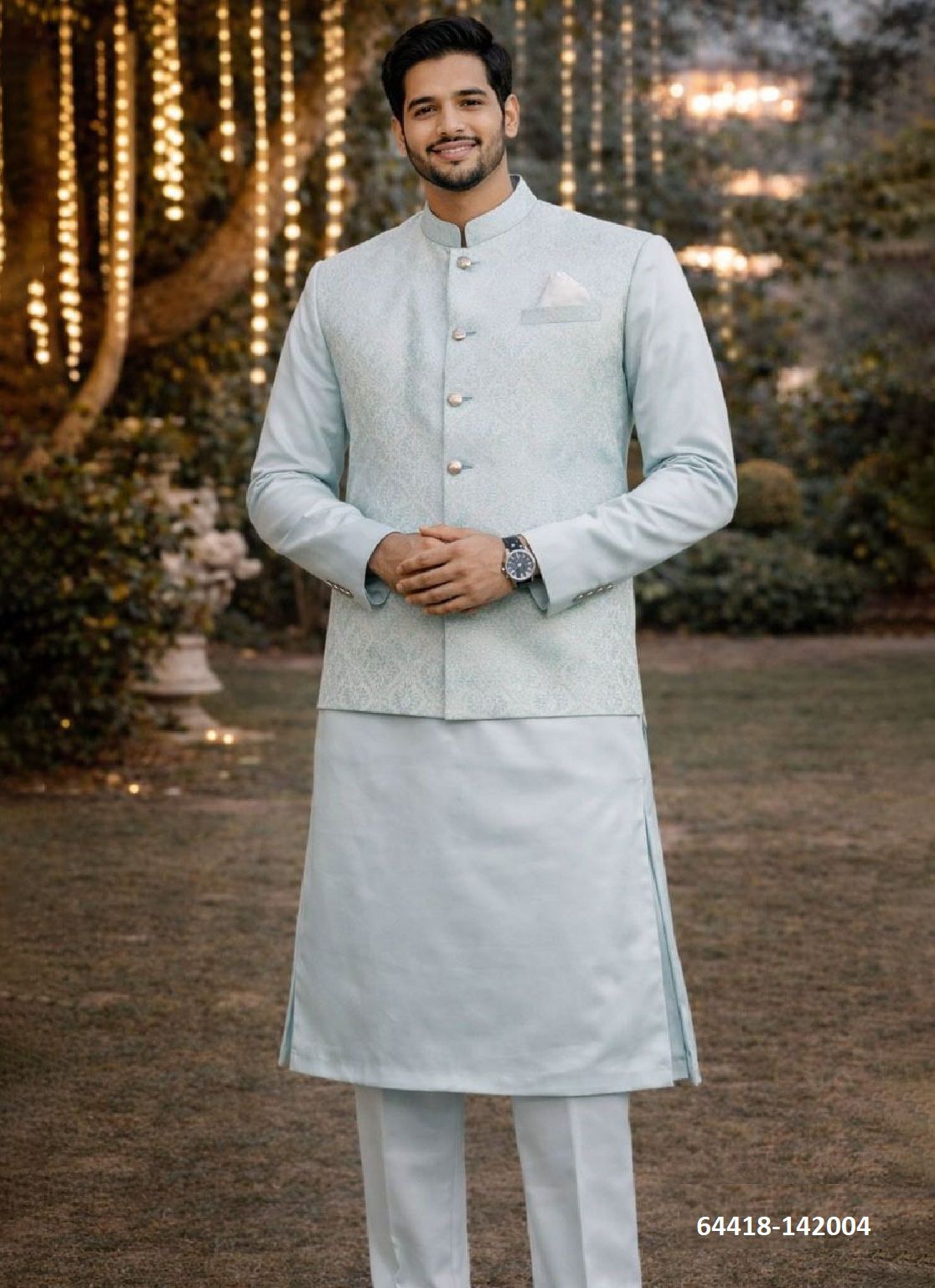 VOLUME 142 - Catalog # 64418 (Set of 14 Men's Ethnic Wear) VOLUME 142 - Catalog # 64418 (Set of 14 Men's Ethnic Wear)