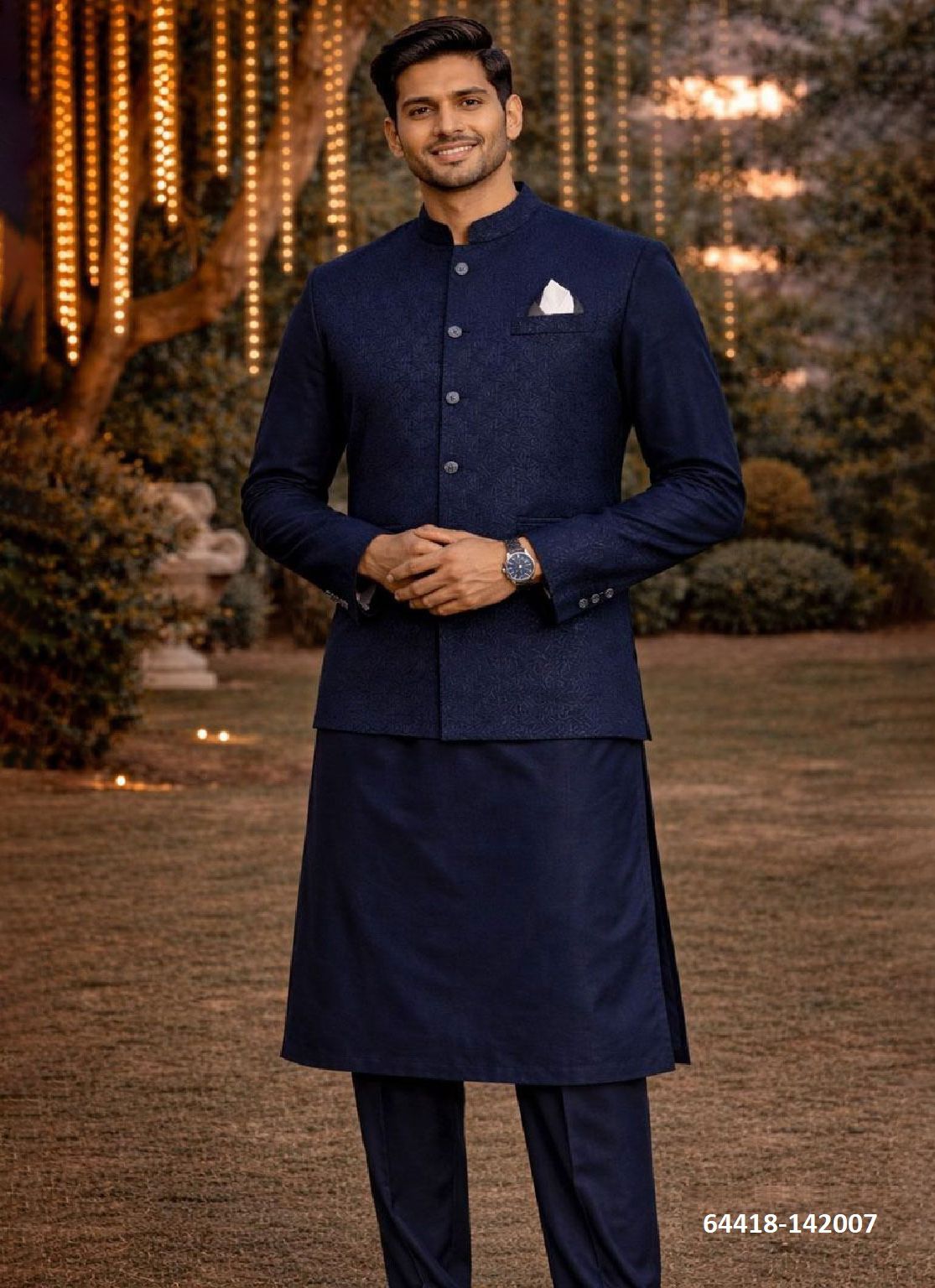 VOLUME 142 - Catalog # 64418 (Set of 14 Men's Ethnic Wear) VOLUME 142 - Catalog # 64418 (Set of 14 Men's Ethnic Wear)