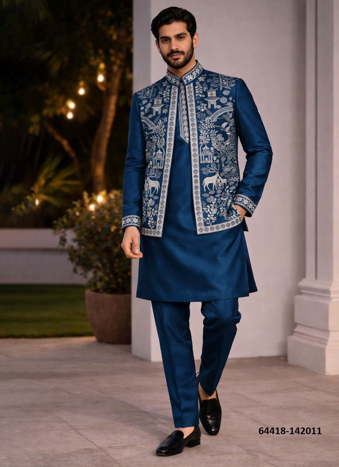 VOLUME 142 - Catalog # 64418 (Set of 14 Men's Ethnic Wear) VOLUME 142 - Catalog # 64418 (Set of 14 Men's Ethnic Wear)