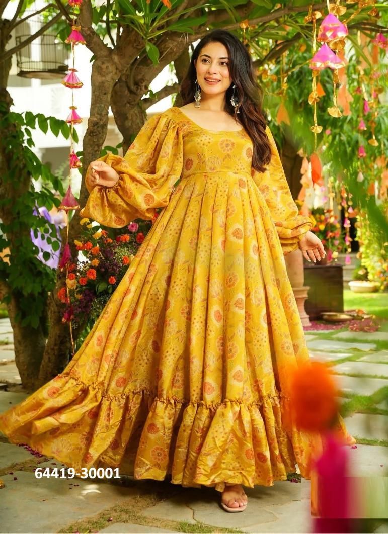 LUCAYA 30 - Catalog # 64419 (Set of 6 Readymade Gowns) LUCAYA 30 - Catalog # 64419 (Set of 6 Readymade Gowns)