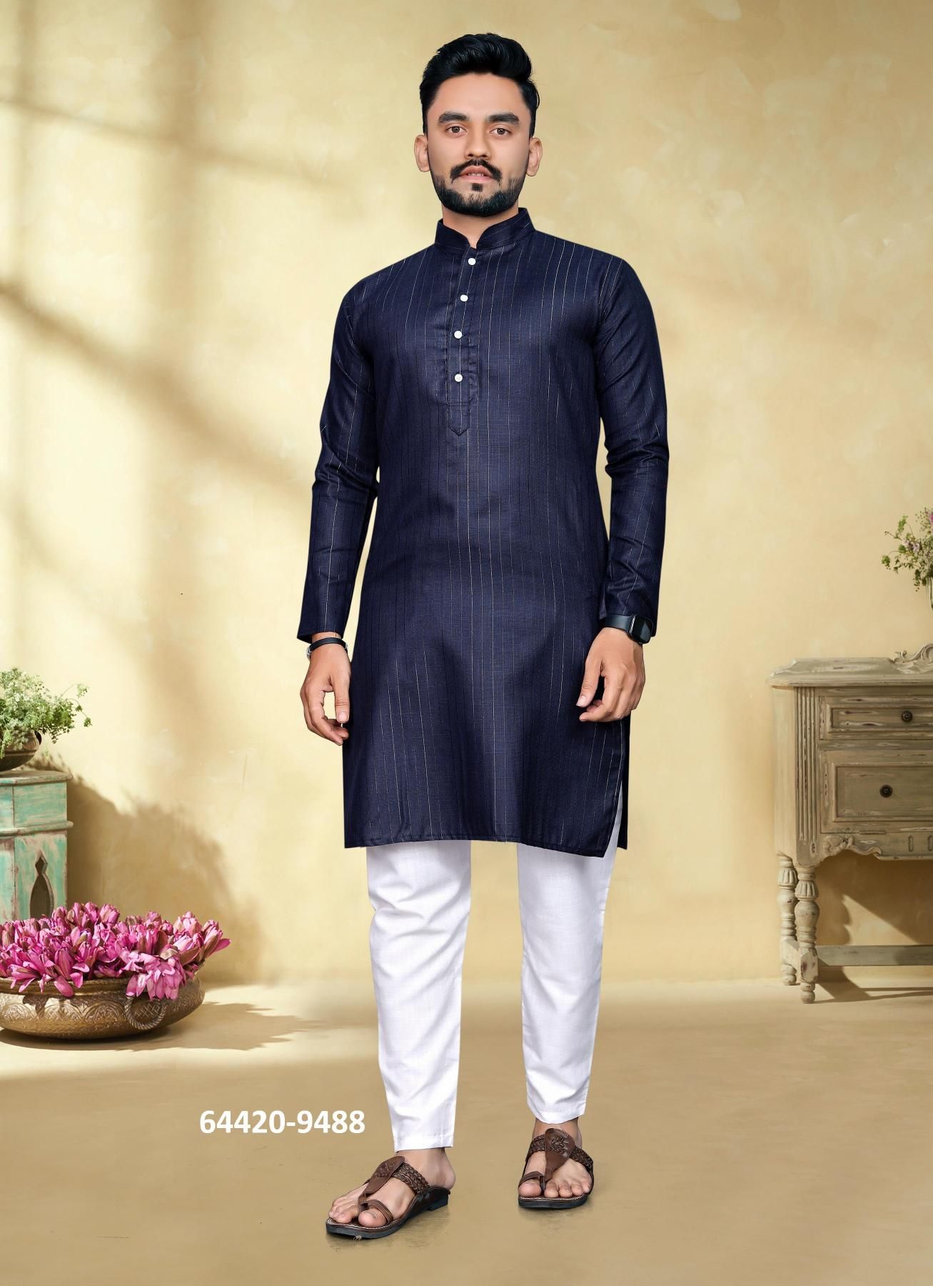 TWINKLE - Catalog # 64420 (Set of 14 Men's Ethnic Wear)