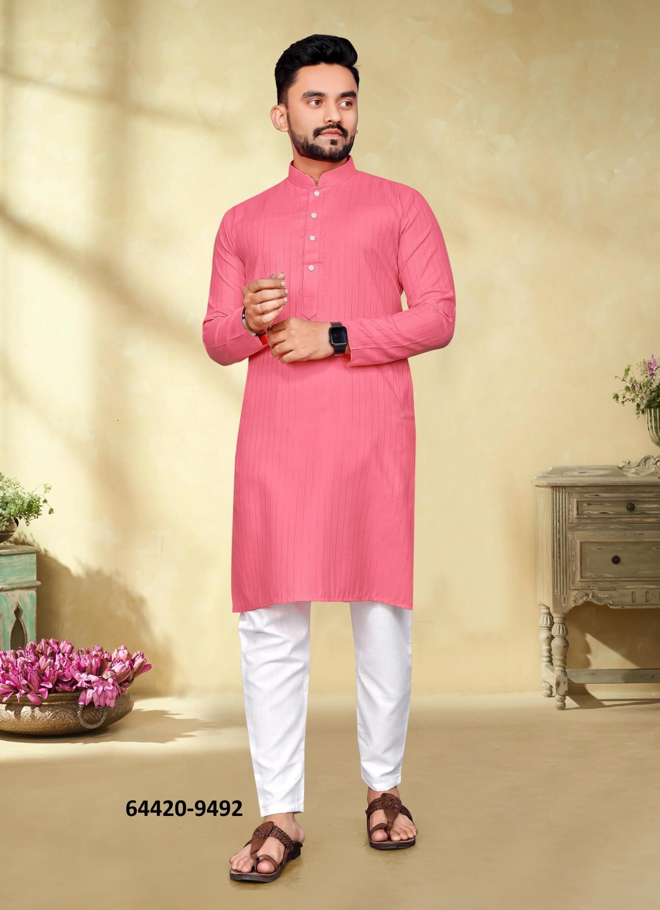 TWINKLE - Catalog # 64420 (Set of 14 Men's Ethnic Wear)