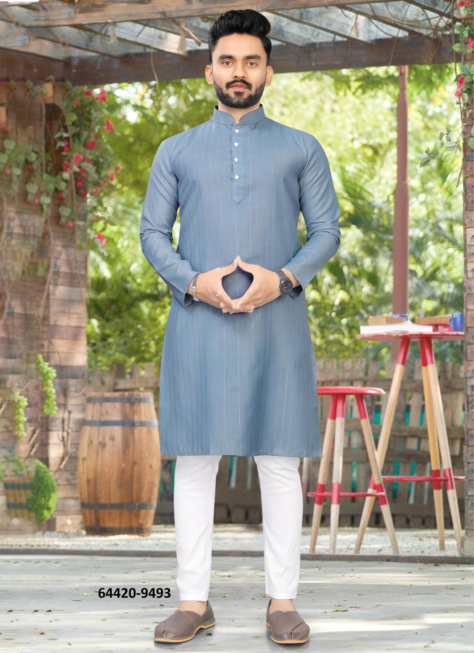 TWINKLE - Catalog # 64420 (Set of 14 Men's Ethnic Wear)