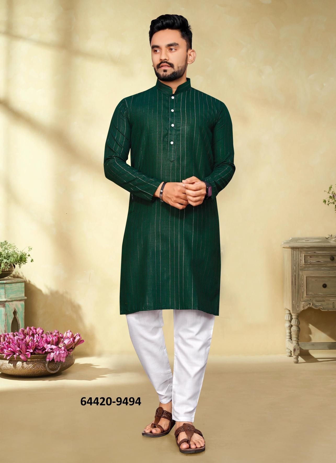 TWINKLE - Catalog # 64420 (Set of 14 Men's Ethnic Wear)