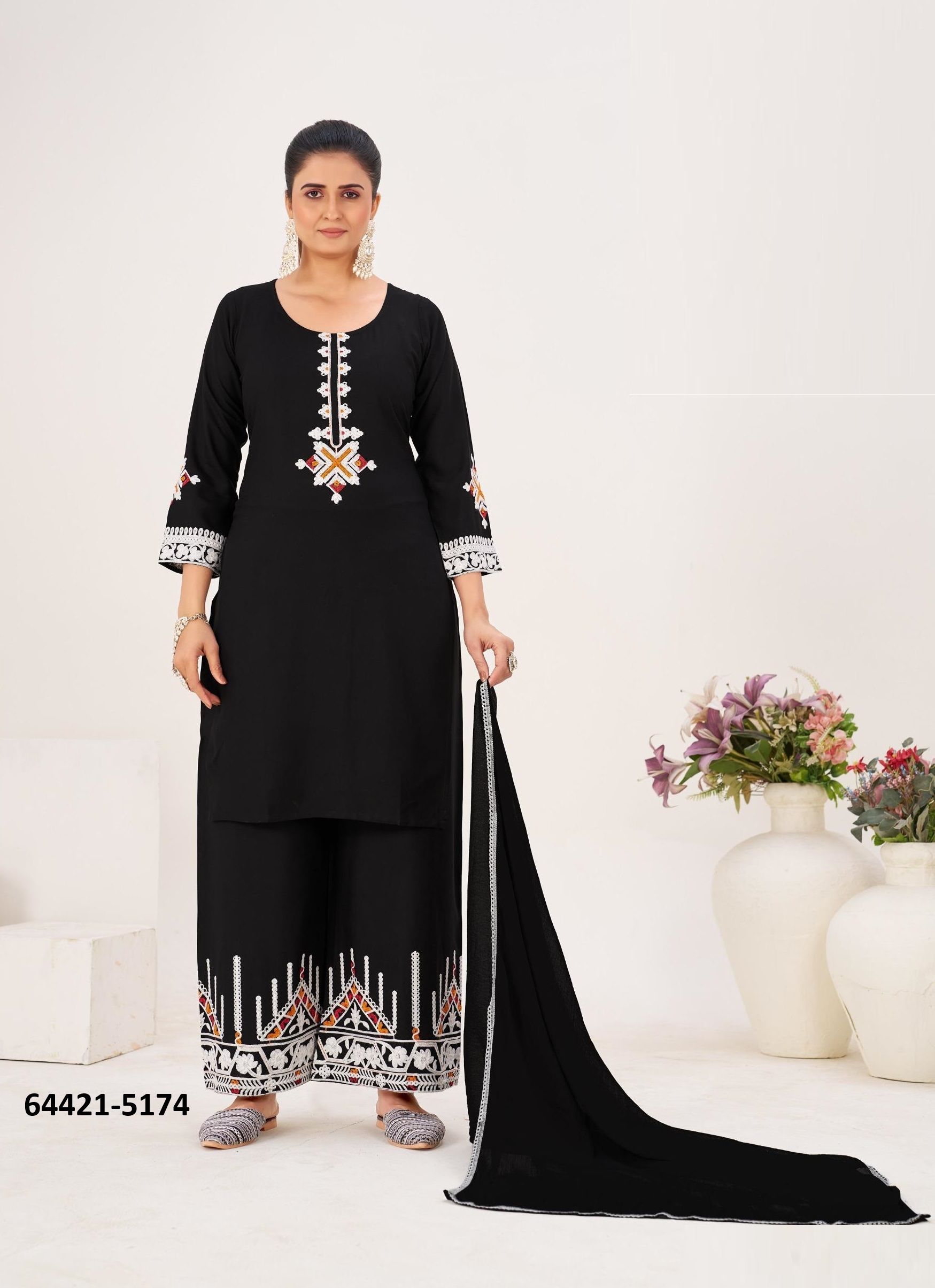 FACOLOS - Catalog # 64421 (Set of 2 Readymade Salwar Suits) FACOLOS - Catalog # 64421 (Set of 2 Readymade Salwar Suits)
